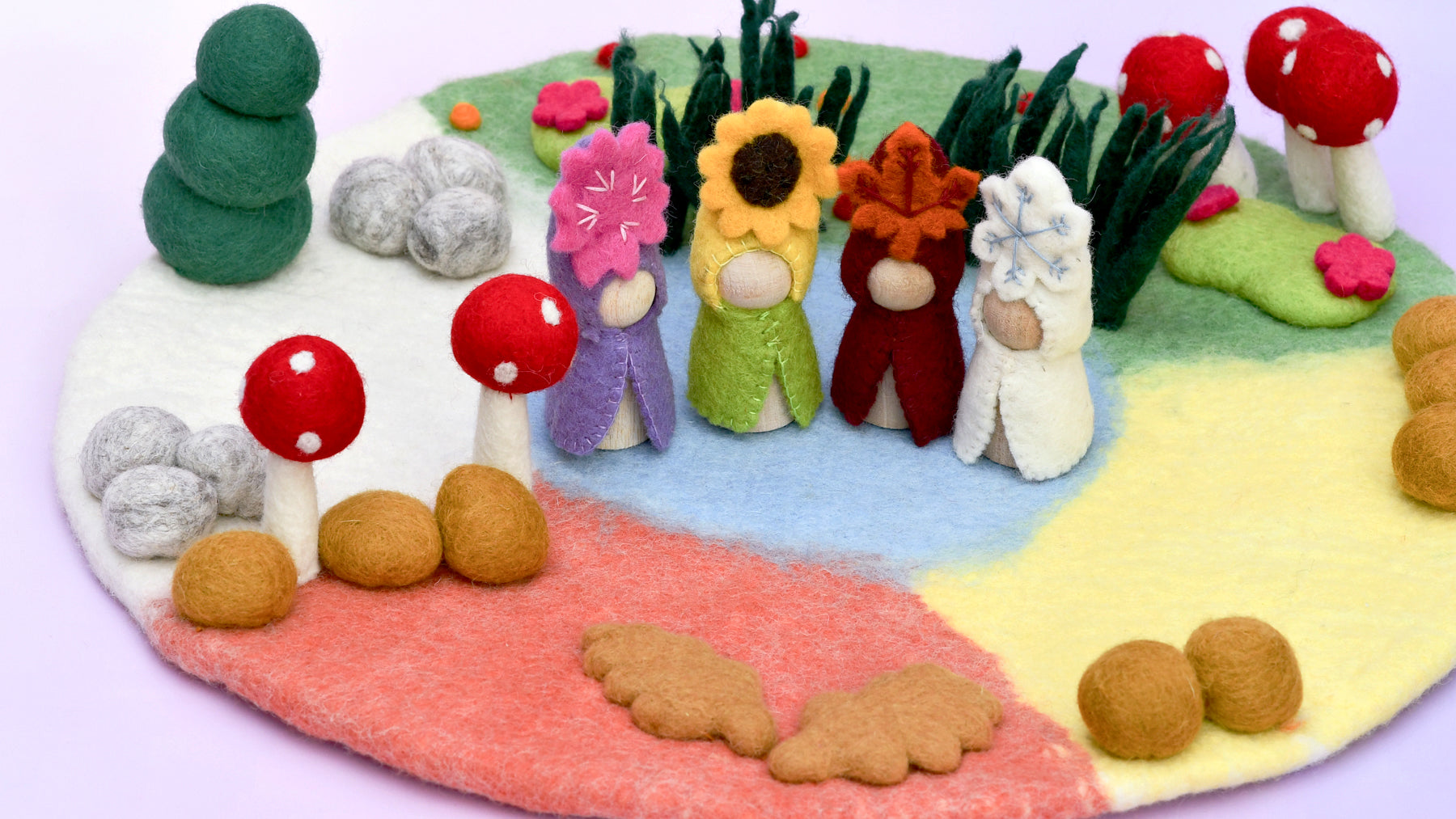 Felt Play Mats and Playscapes