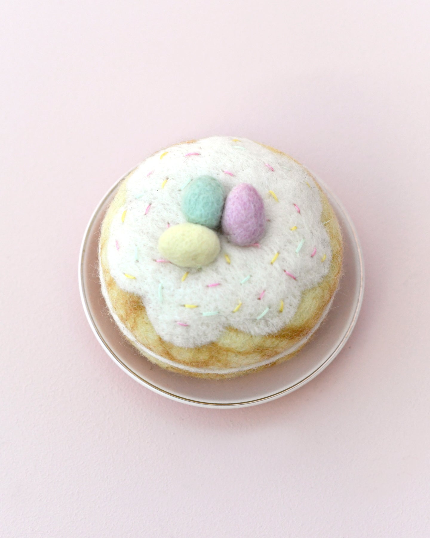 Felt Pastel Eggs Doughnut (Donut)