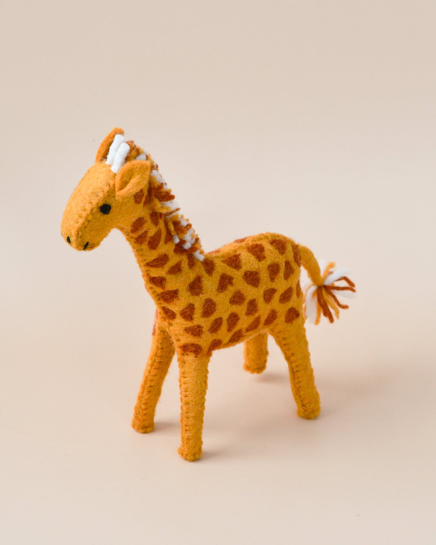 Felt Giraffe Soft Toy for Safari Play