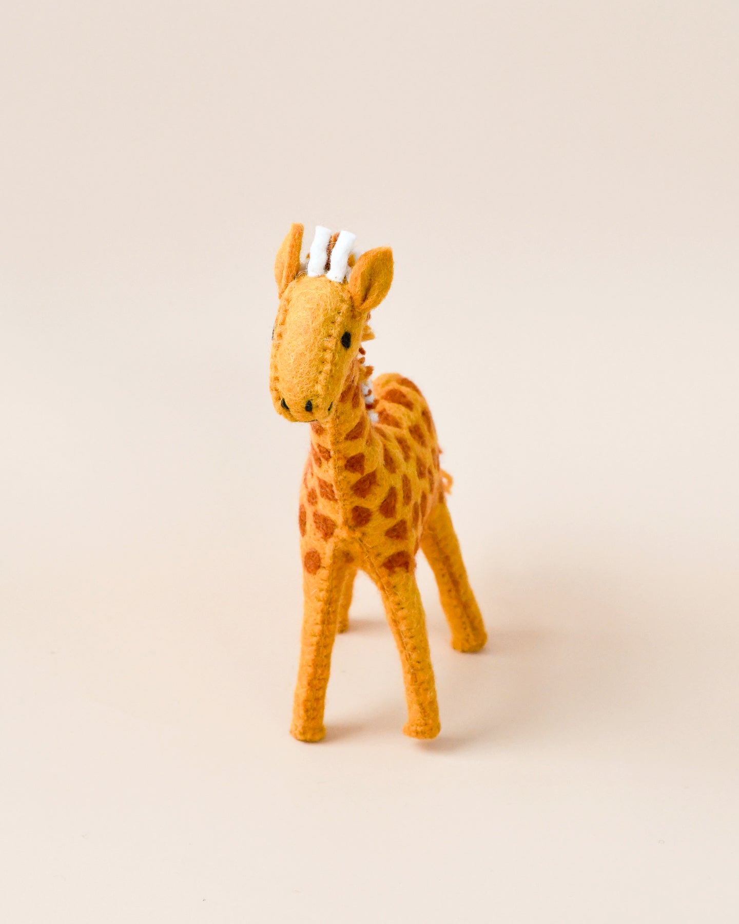 Felt Giraffe Soft Toy for Safari Play