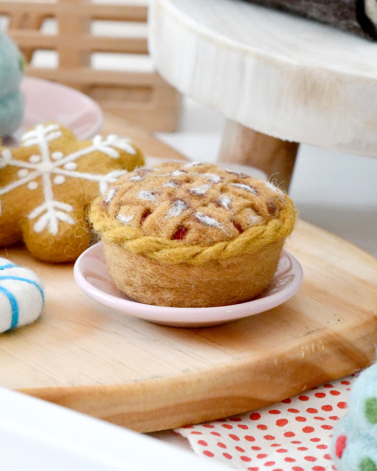 Felt Lattice Apple Pie