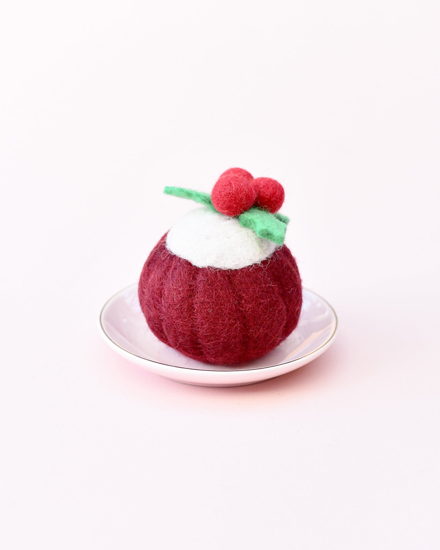 Felt Christmas Red Velvet Bundt Cake