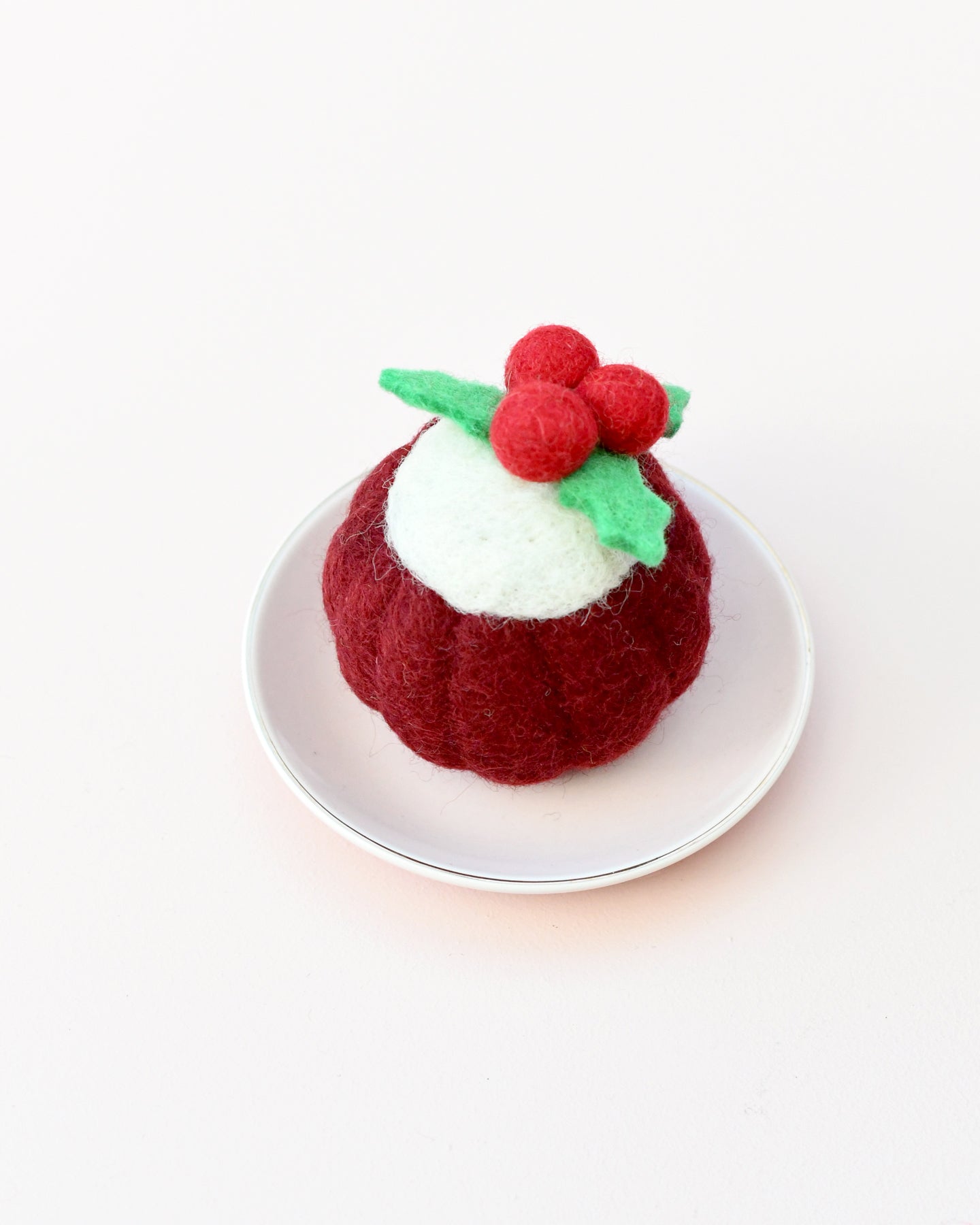 Felt Christmas Red Velvet Bundt Cake