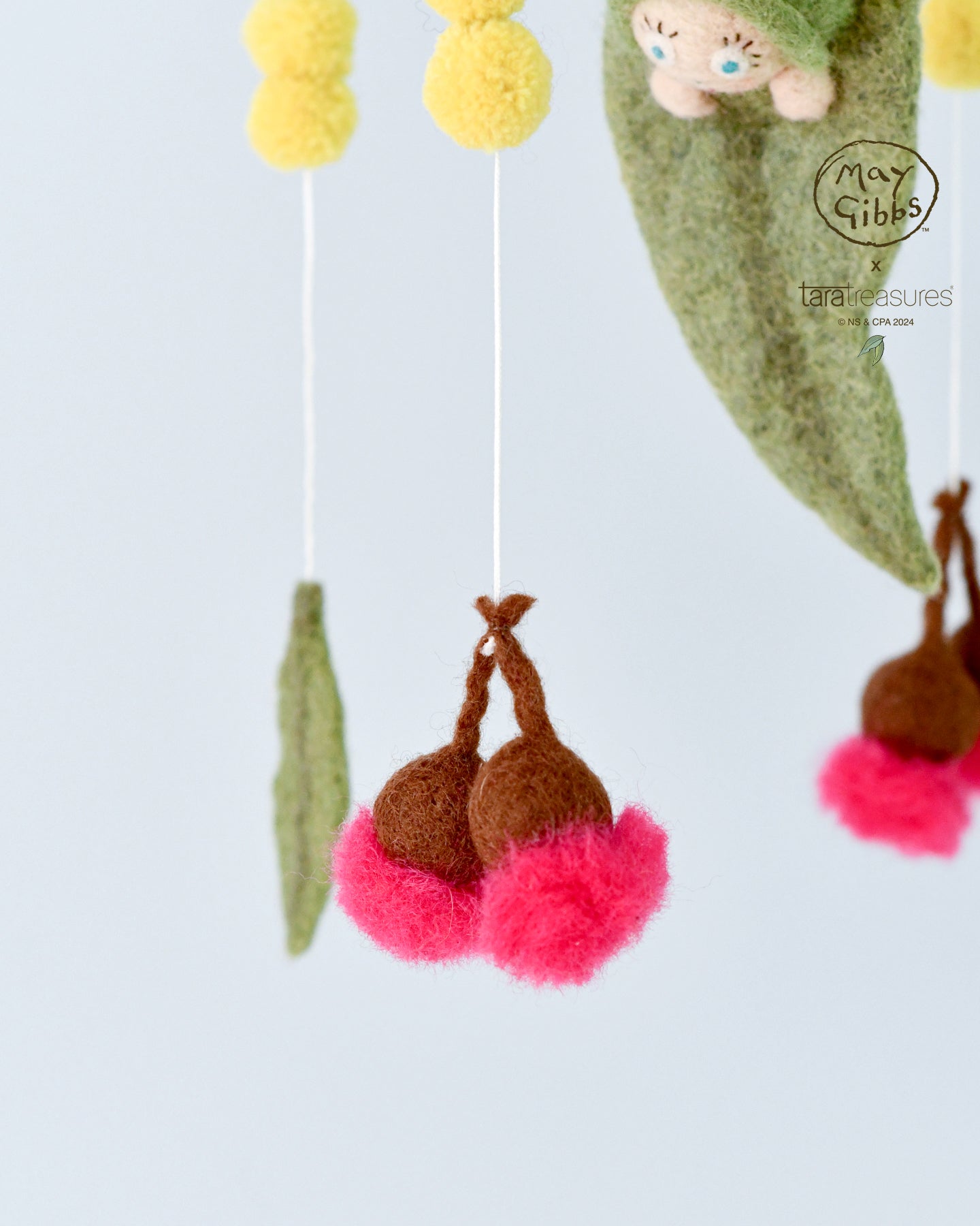 May Gibbs x Tara Treasures  - Gumnut Baby Cot Mobile