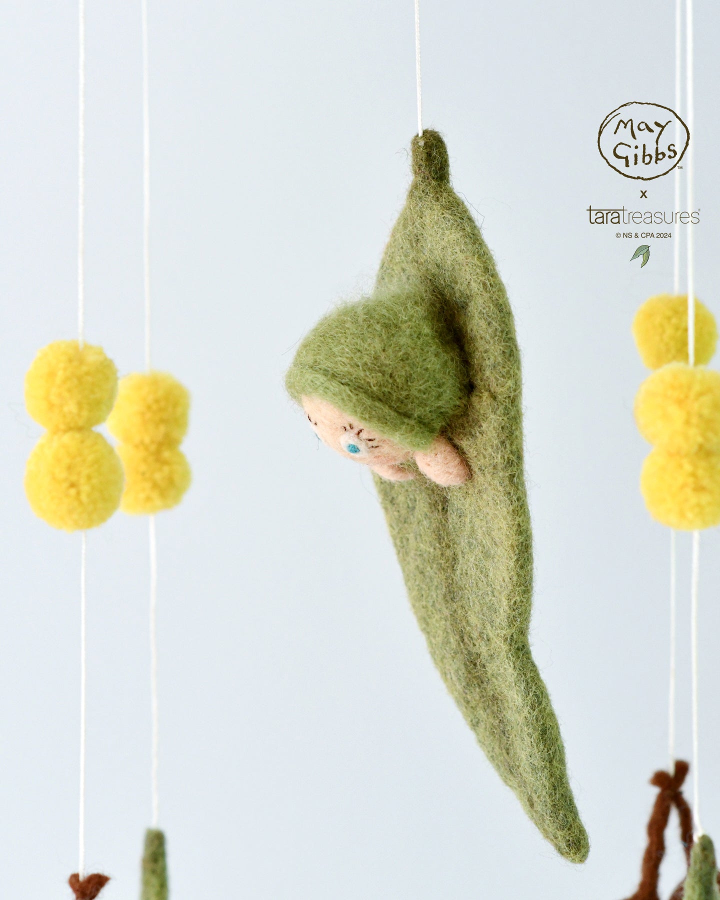 May Gibbs x Tara Treasures  - Gumnut Baby Cot Mobile