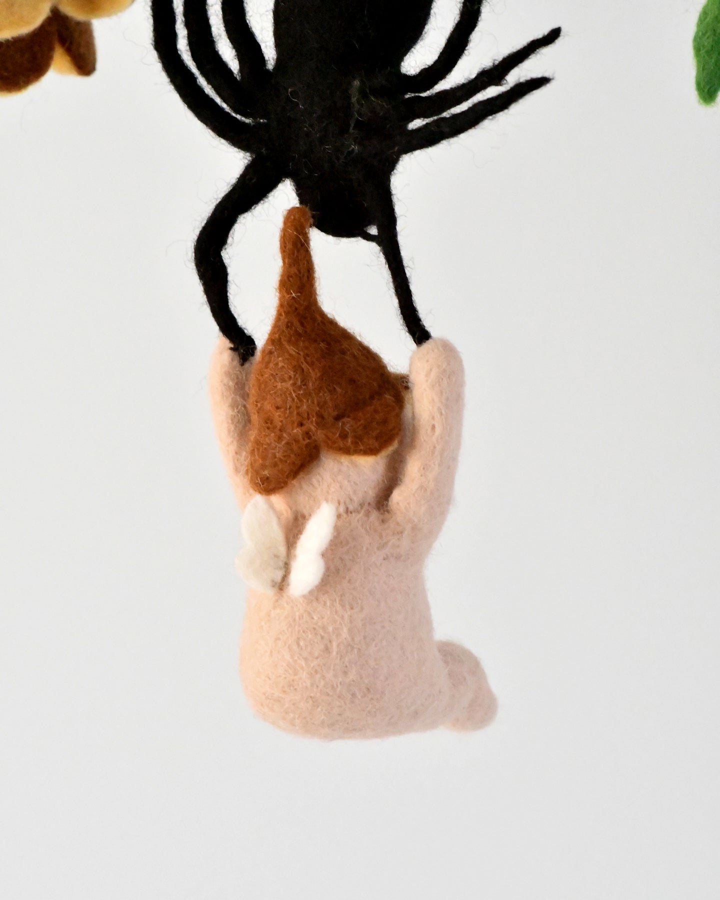 May Gibbs x Tara Treasures  - Boronia Baby with Red Back Spider Hanging