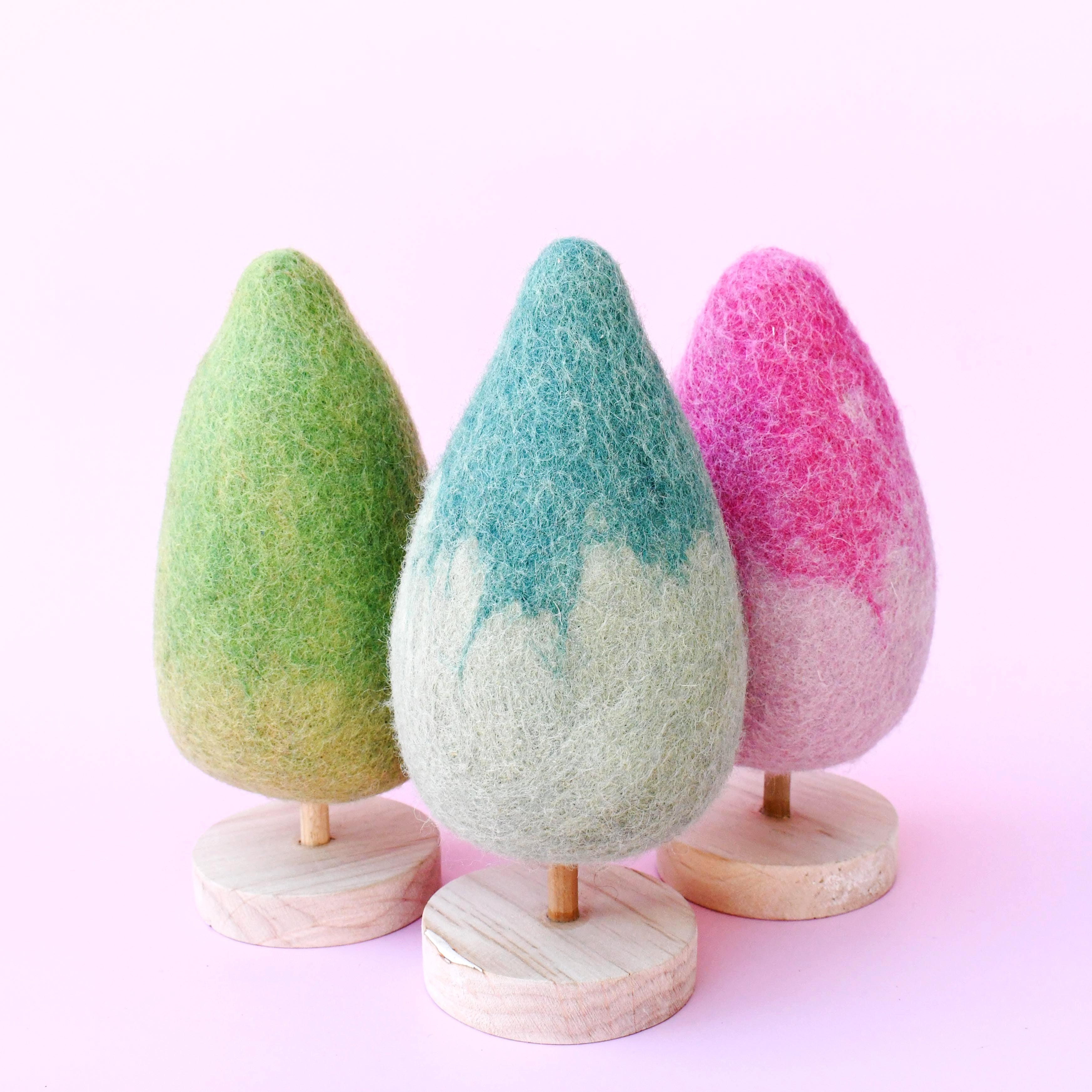 Magical Felt Tree - Blue - Tara Treasures