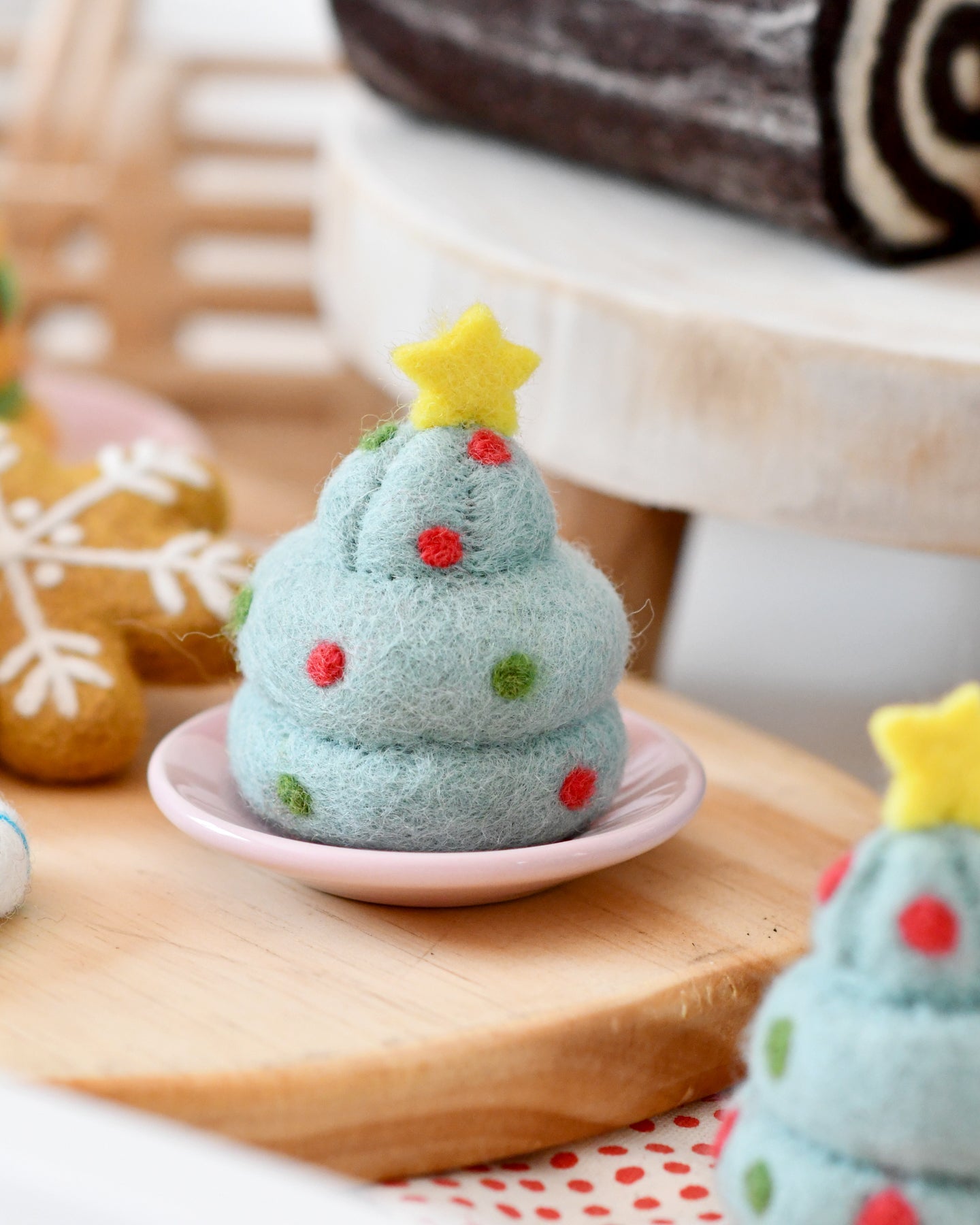 Felt Christmas Meringue Tree