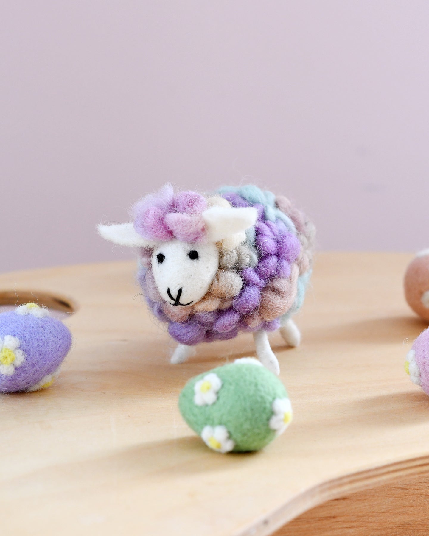 Felt Pastel Sheep Toy