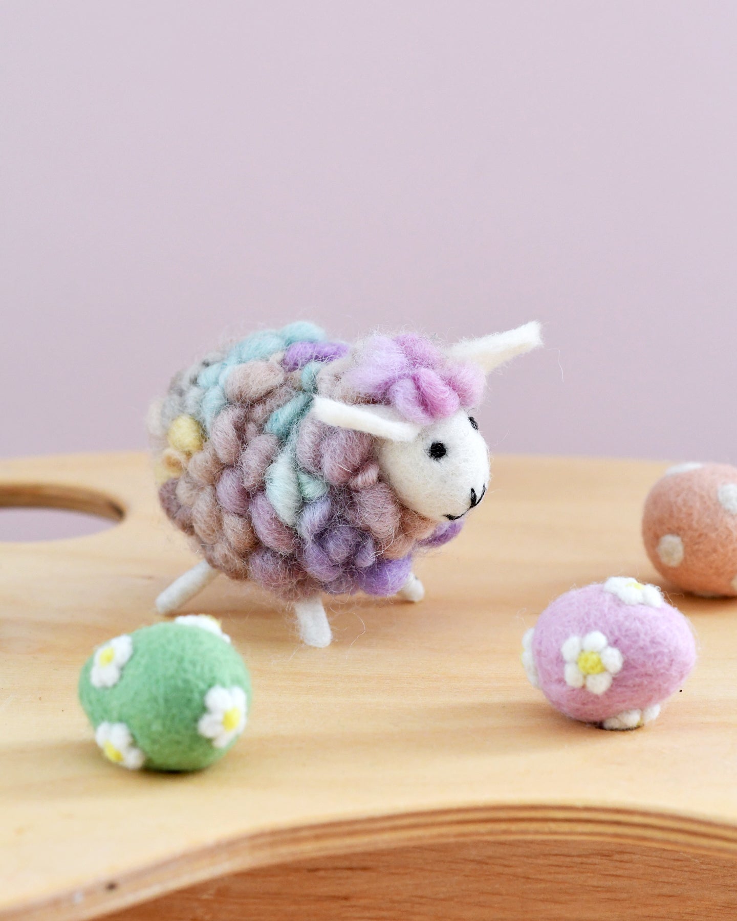 Felt Pastel Sheep Toy