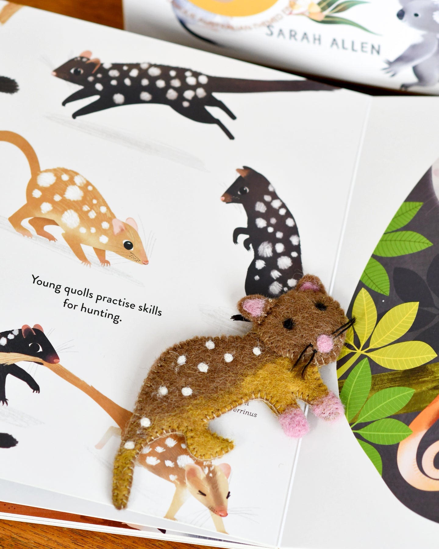 Jumping Joeys Finger Puppets and Book Set by Sarah Allen