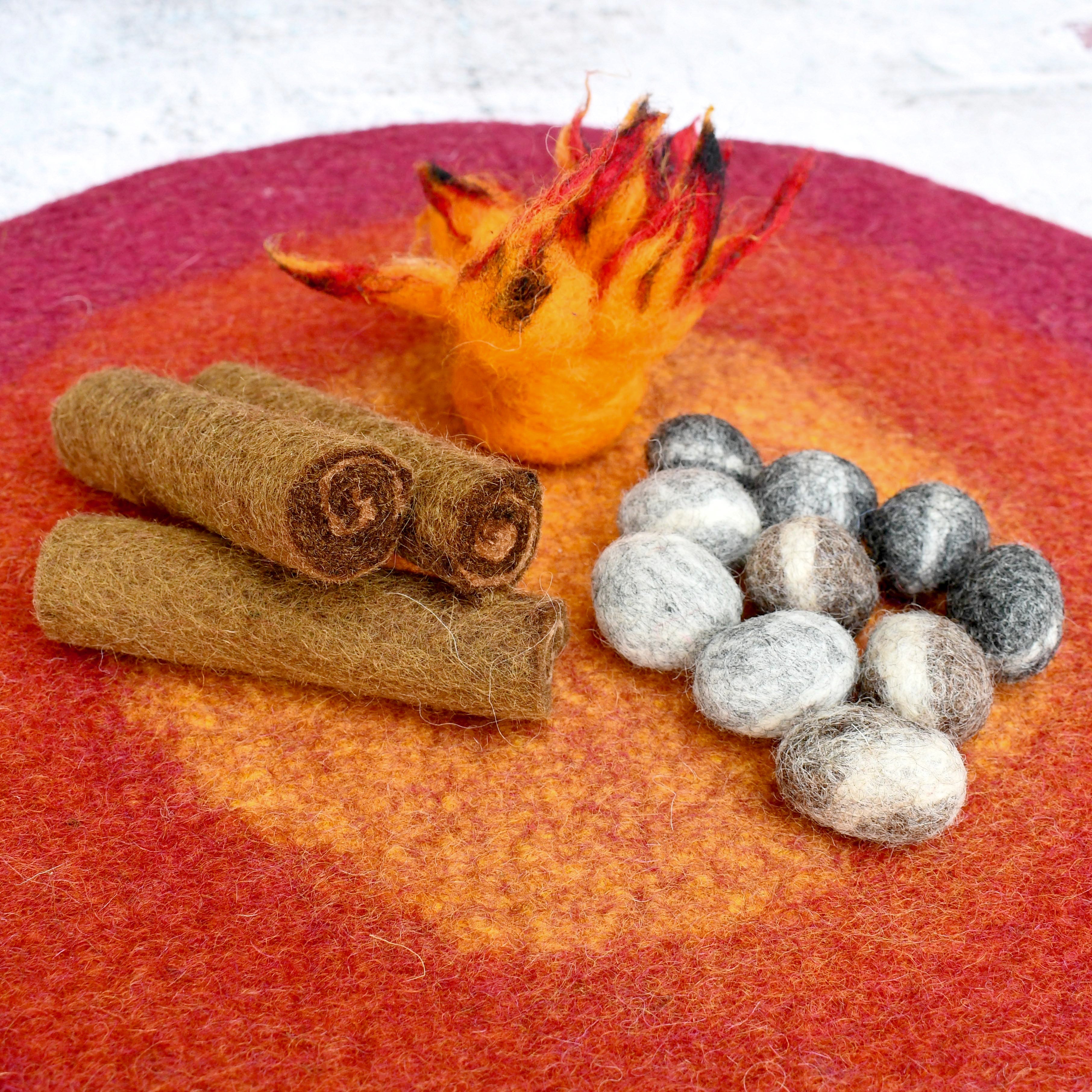 Campfire Play Mat Playscape - Tara Treasures