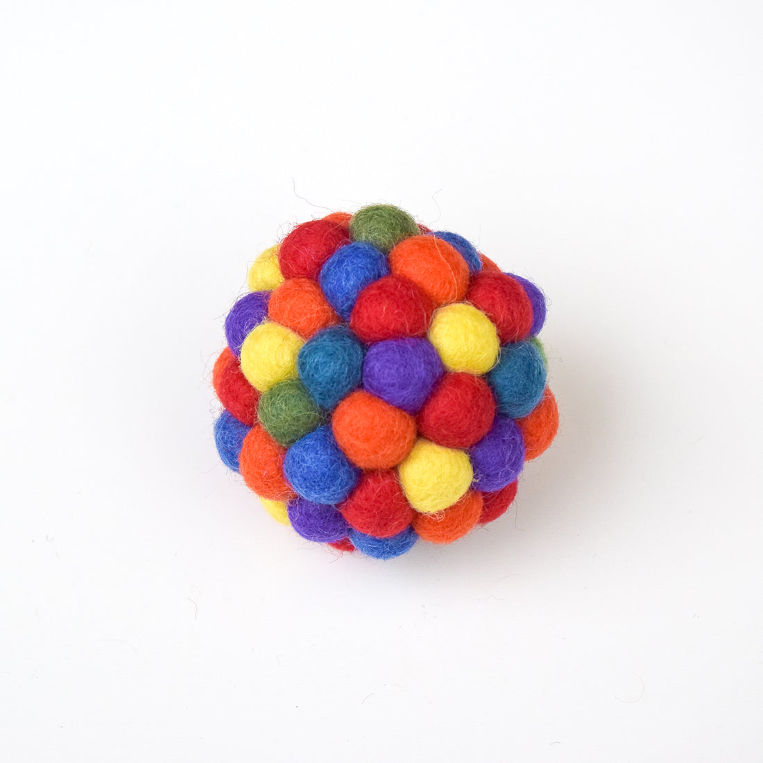 Felt Rattle Ball for Cats - Tara Treasures