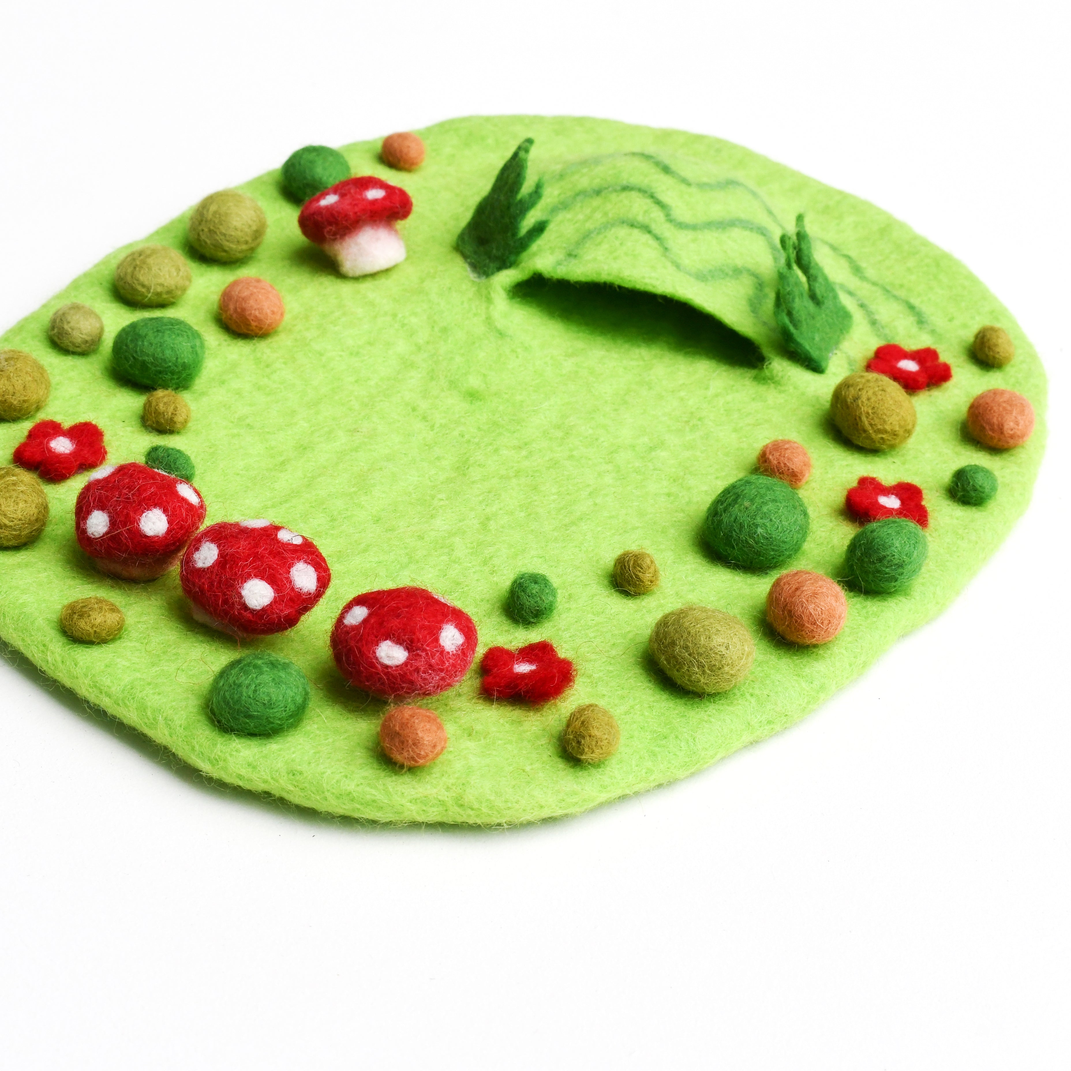 Fairy Toadstool Garden Play Mat Playscape - Tara Treasures