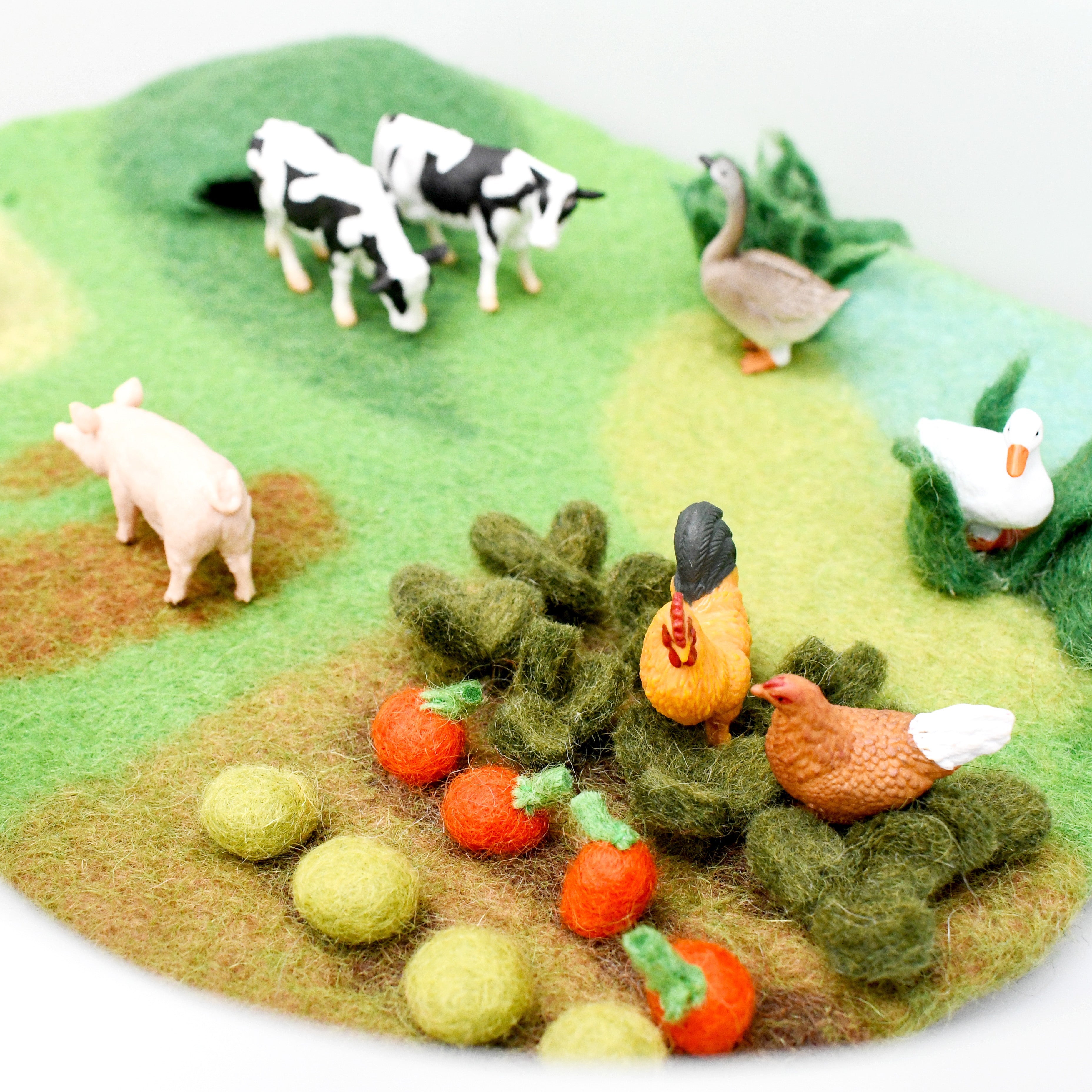 Farm Felt Play Mat Playscape - Tara Treasures