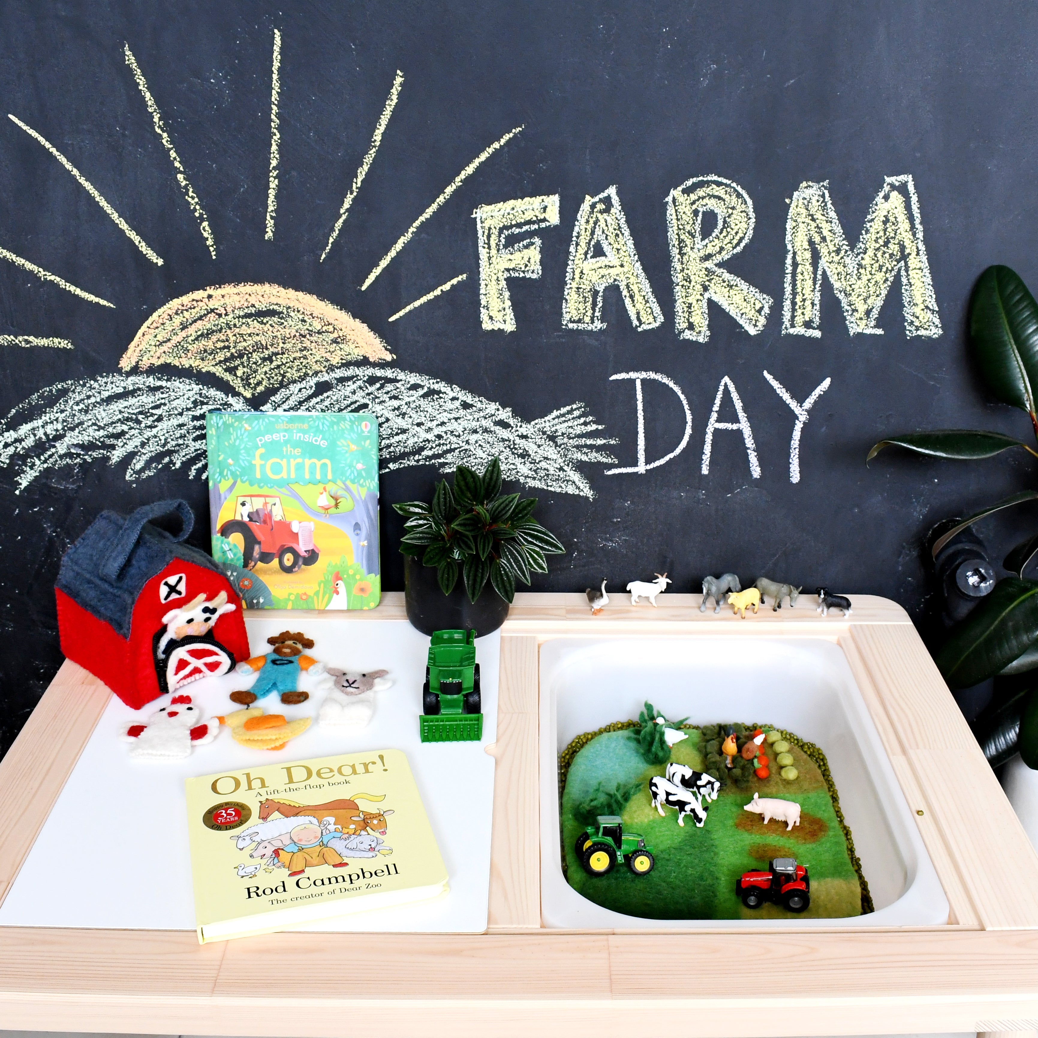 Farm Felt Play Mat Playscape - Tara Treasures