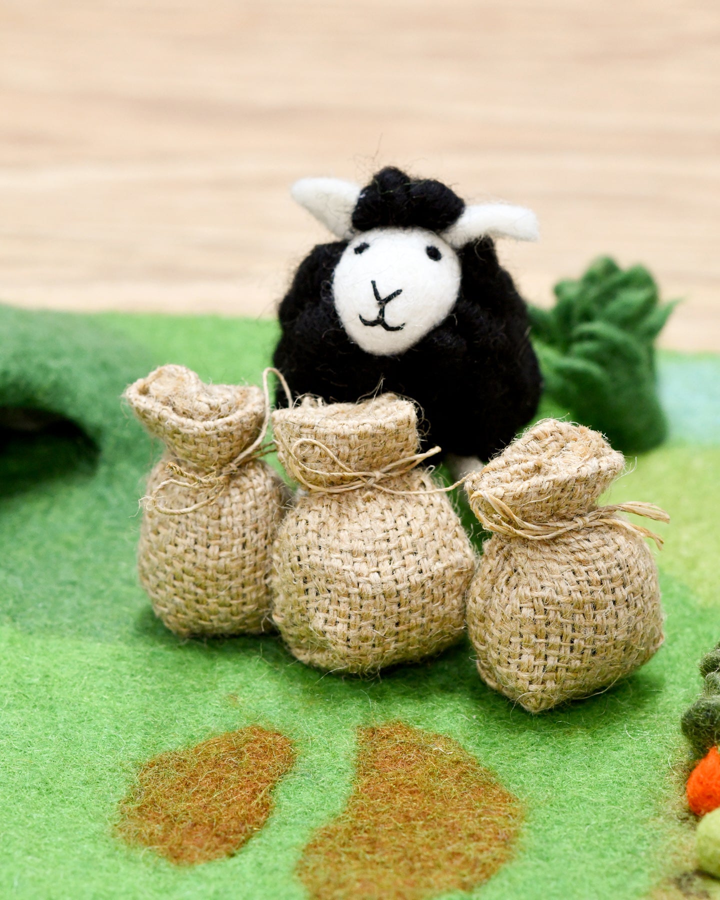 Felt Baa Baa Black Sheep Toy