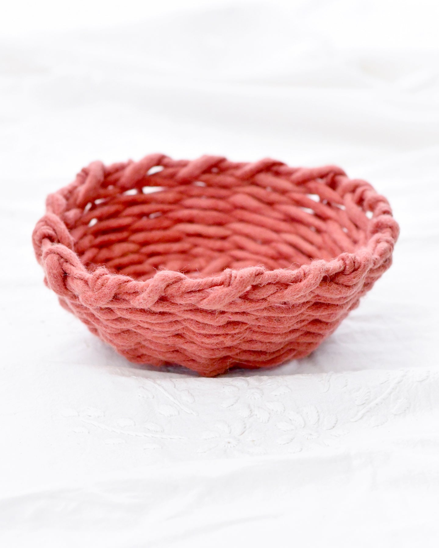 Felt Weave Basket - Sienna Colour (Basket Only) - Tara Treasures