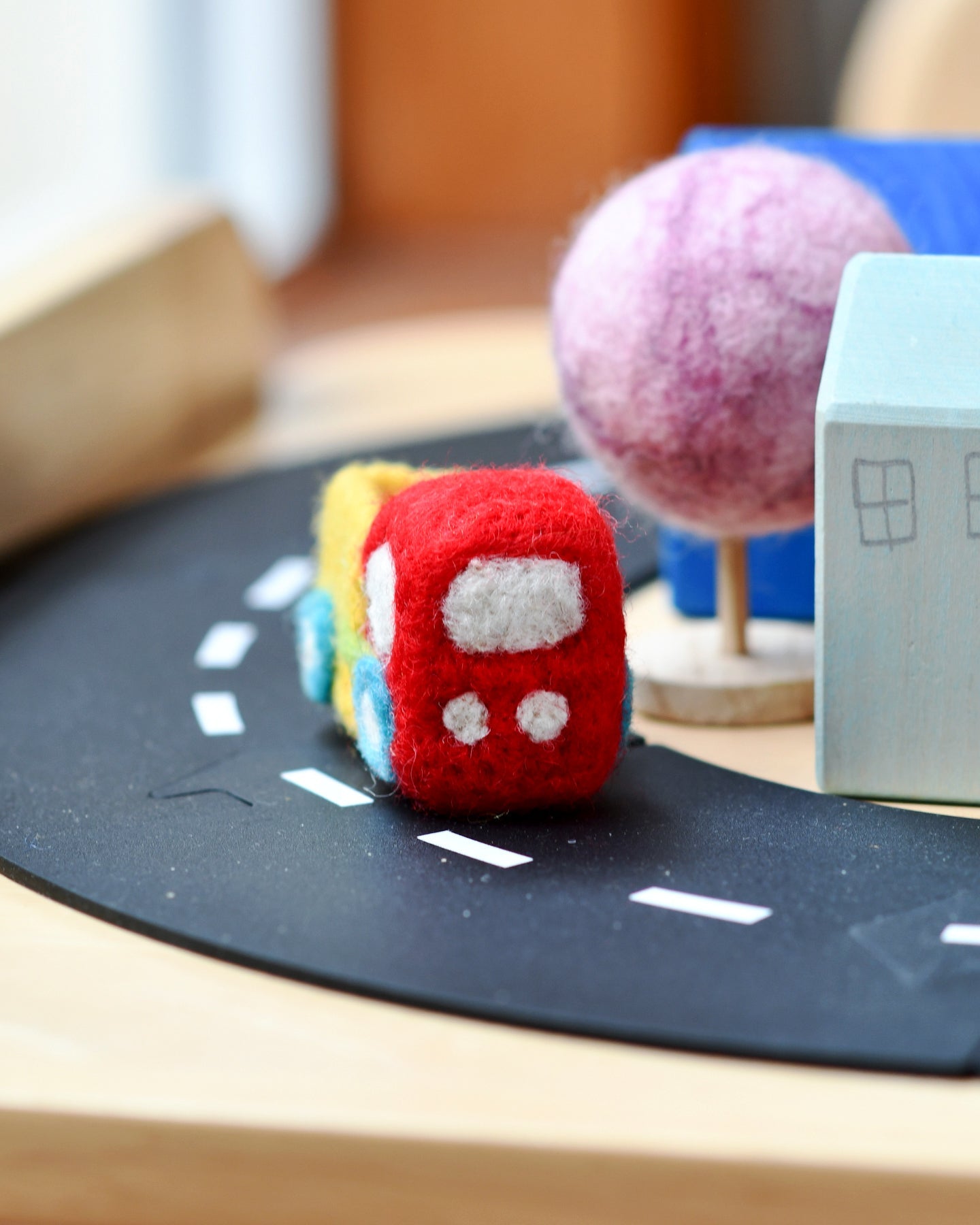 Felt Truck Vehicle Toy