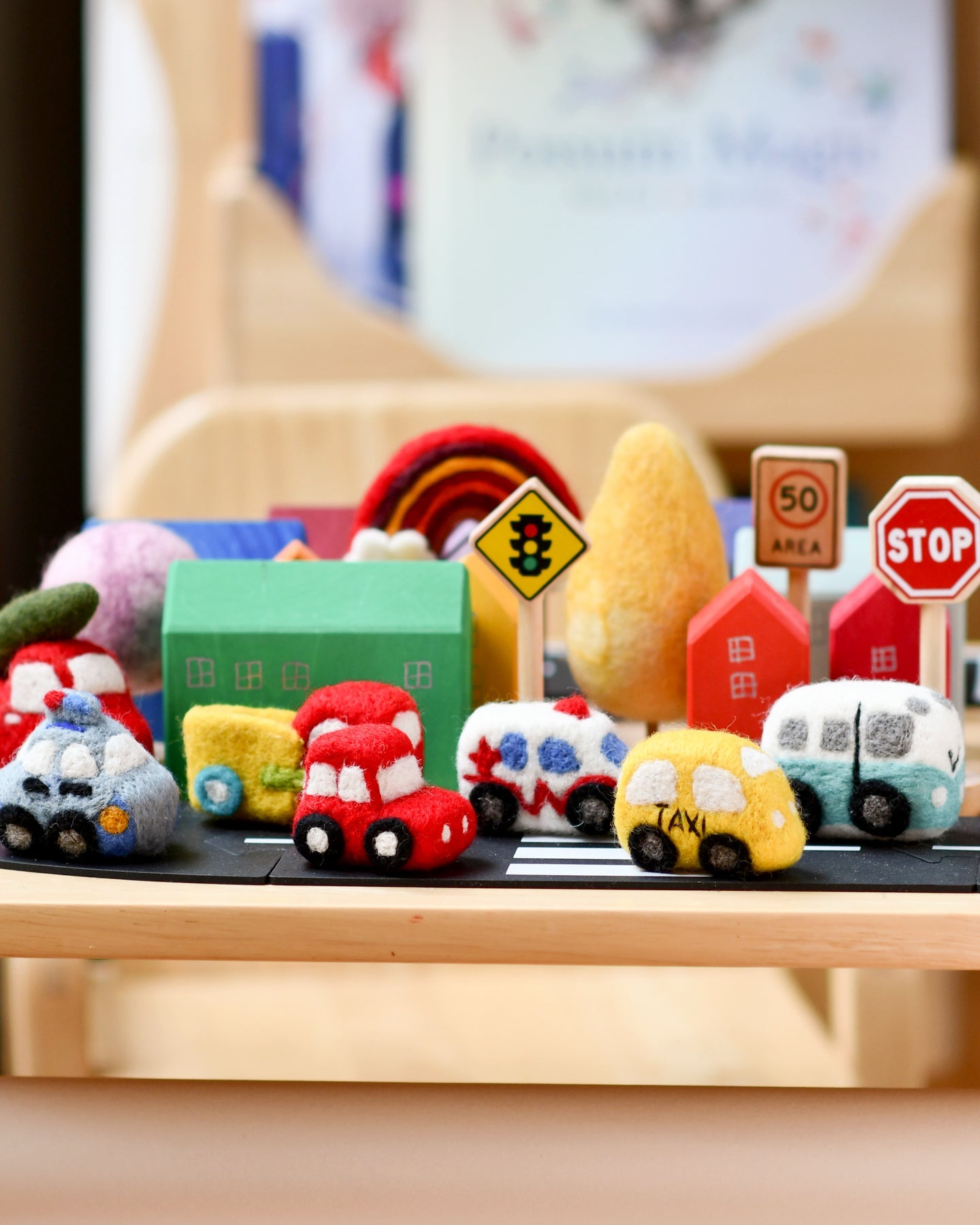 Felt Truck Vehicle Toy