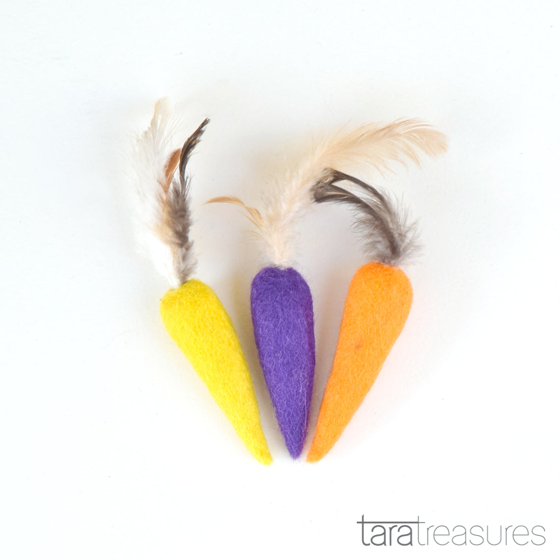 Cat Feather Carrots - Tara Treasures