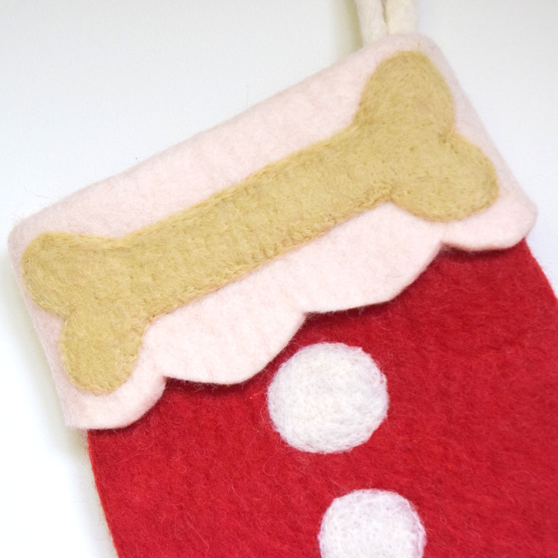 Felt Christmas Stocking for Dogs - Tara Treasures