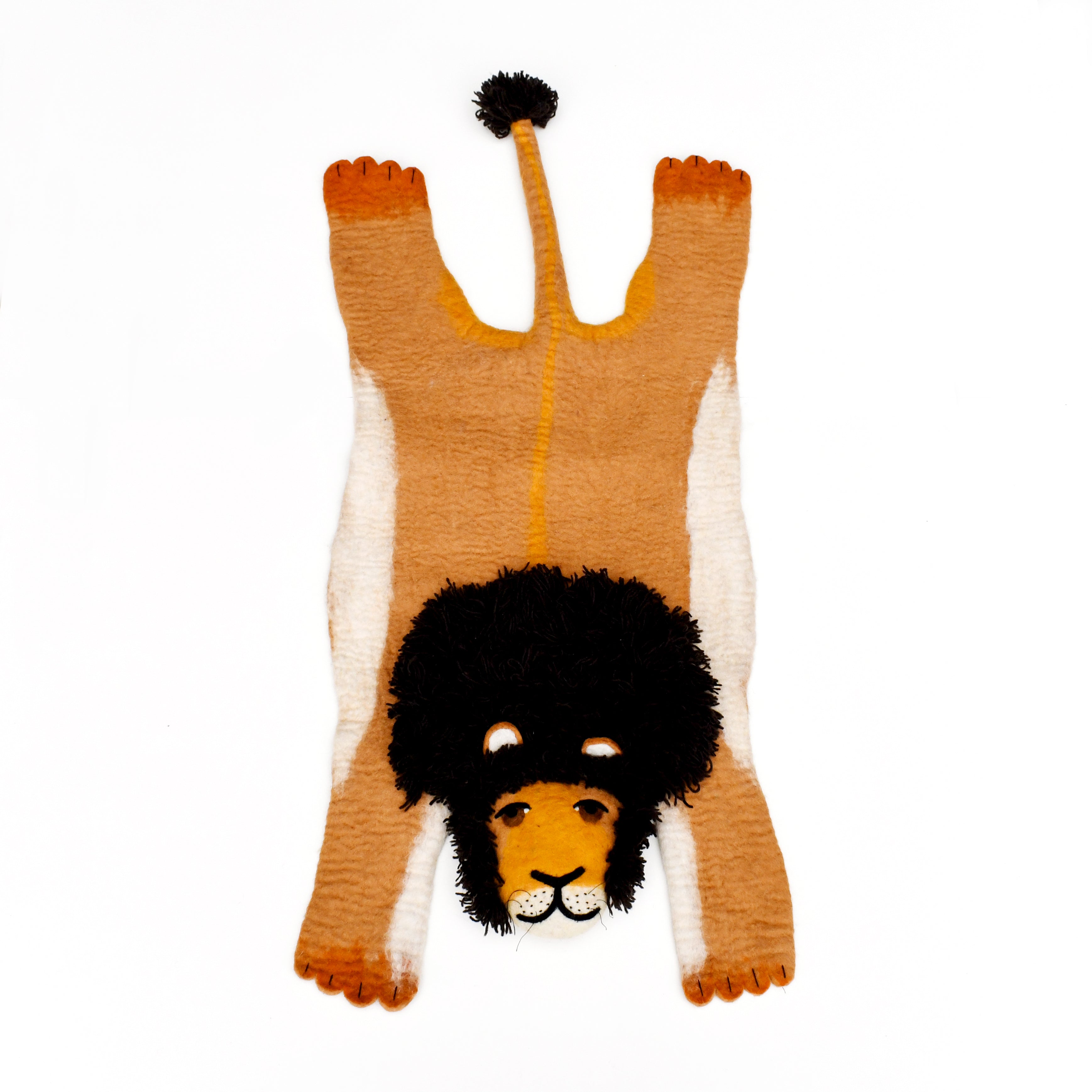 Felt Animal Rug - Lion - Tara Treasures