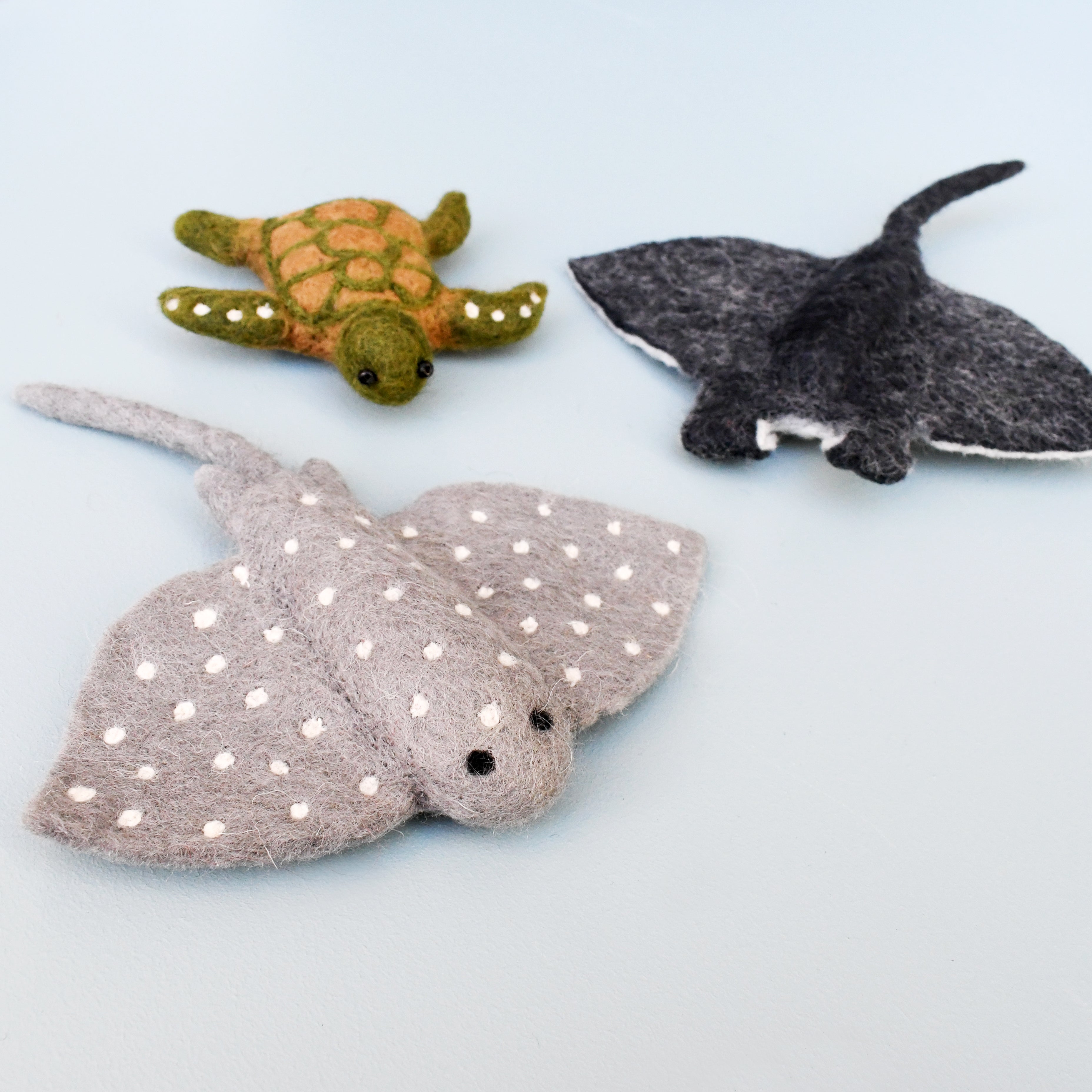 Felt Eagle Ray Toy - Tara Treasures