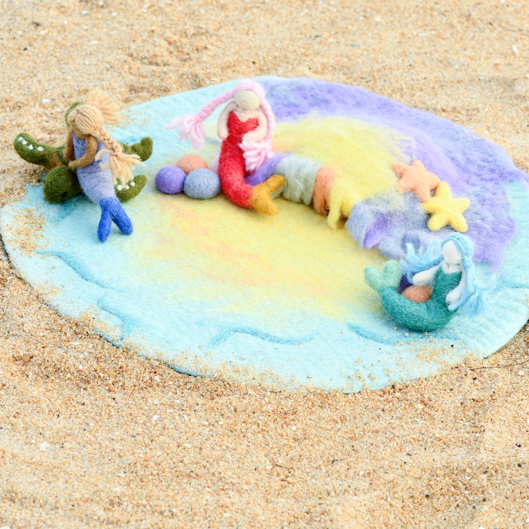 Mermaid Cove Play Mat Playscape - Tara Treasures