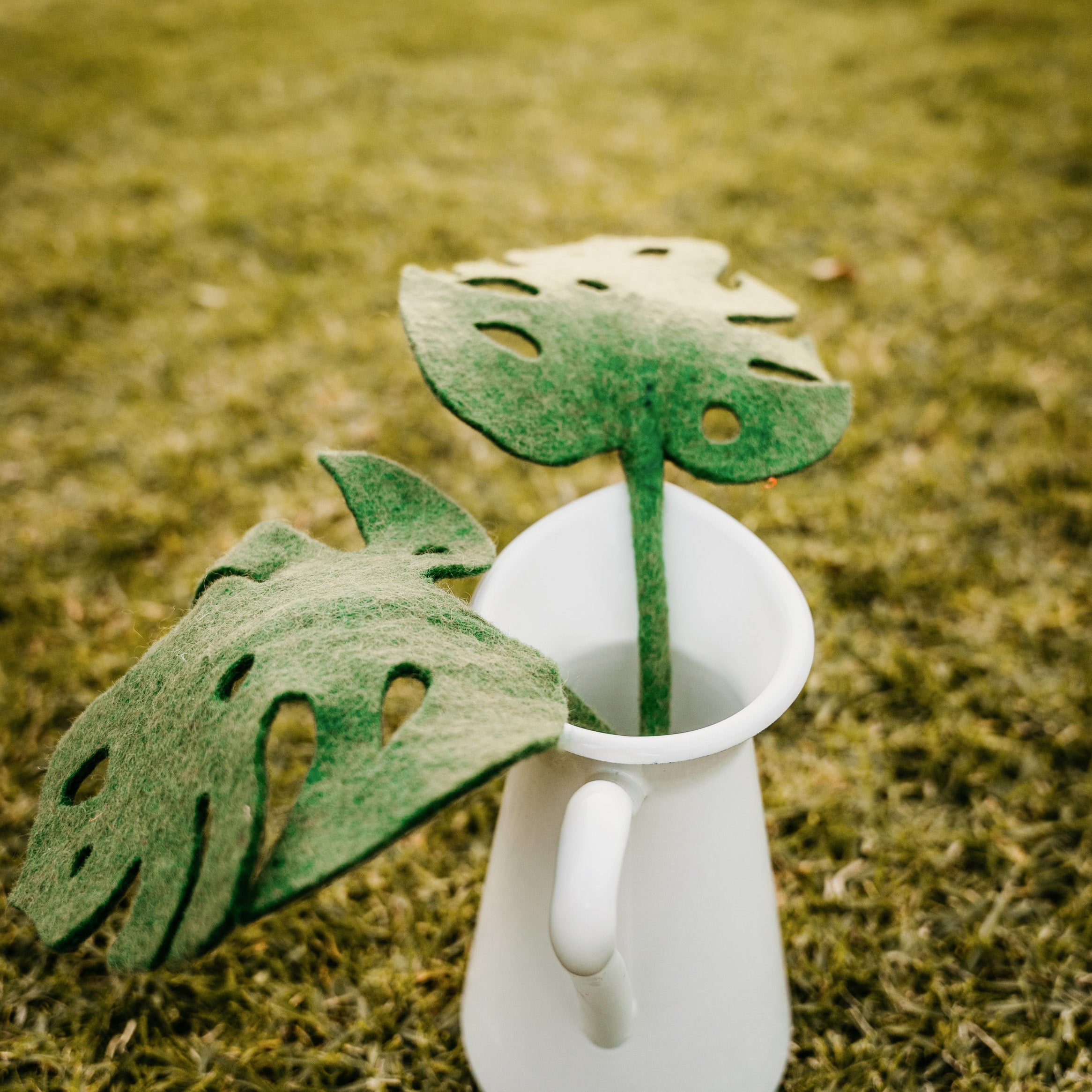 Felt Monstera Leaf - Tara Treasures