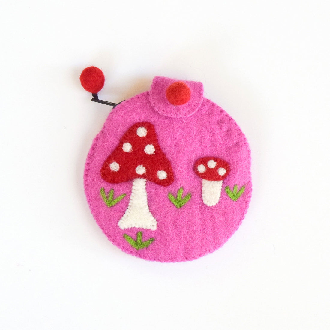 Purse - Mushroom (Pink) - Tara Treasures