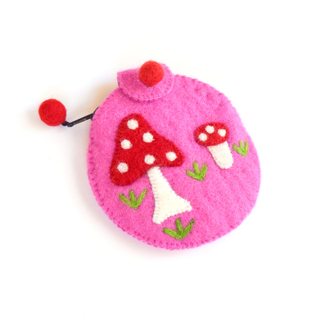 Purse - Mushroom (Pink) - Tara Treasures