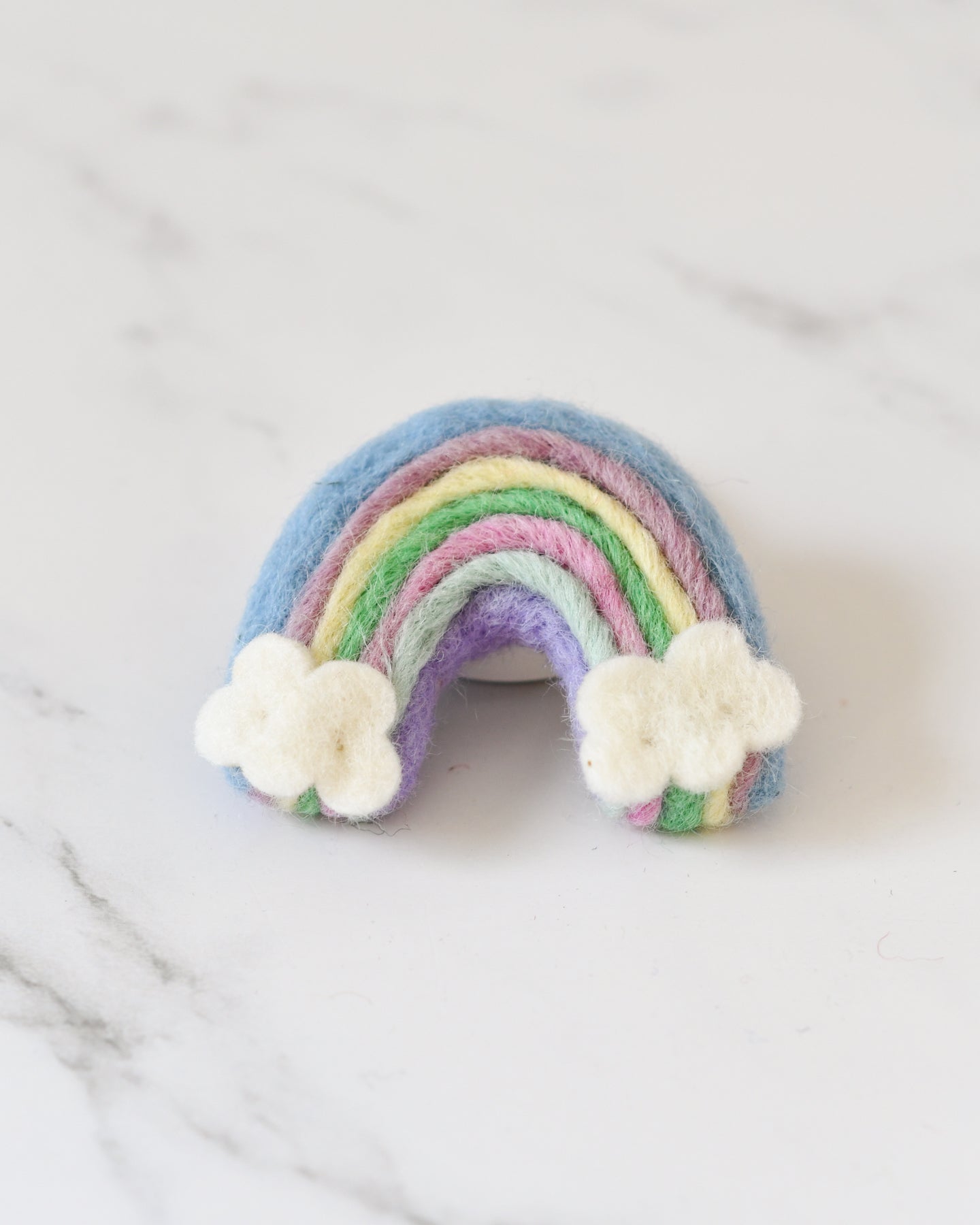 Felt Rainbows (Pastel Coloured) - 3 Rainbows - Tara Treasures