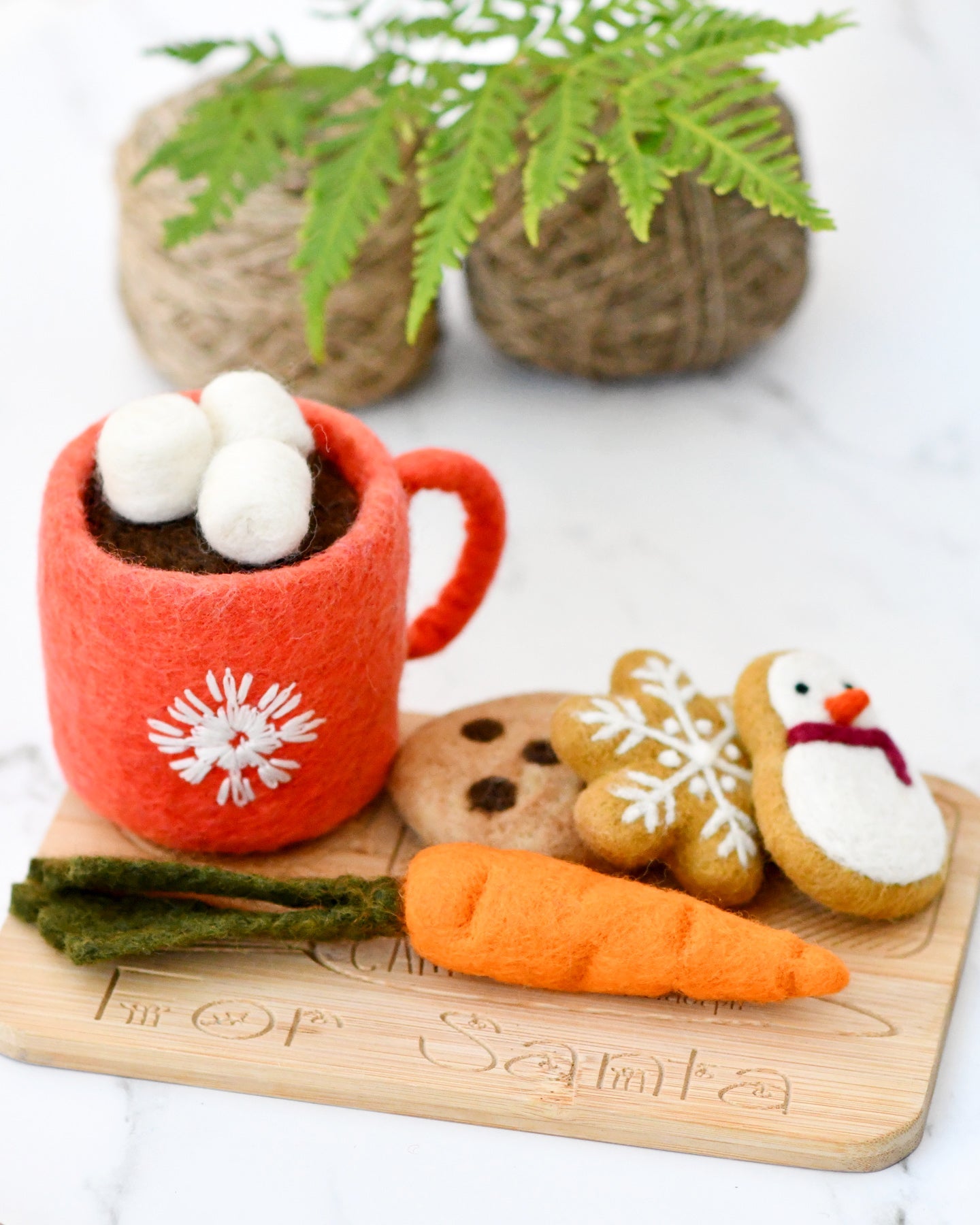 Santa's Snacks with Red Hot Chocolate Cup - Tara Treasures