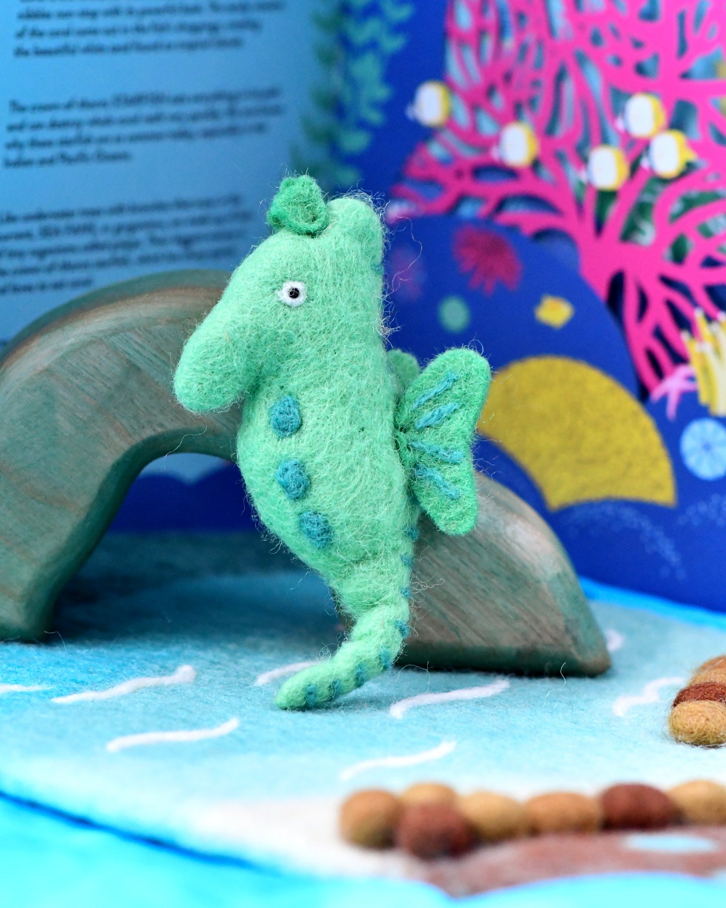 Felt Seahorse (Coral Reef Fish)