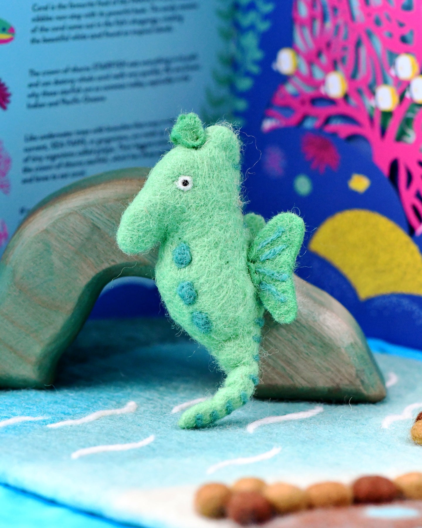 Felt Seahorse (Coral Reef Fish)