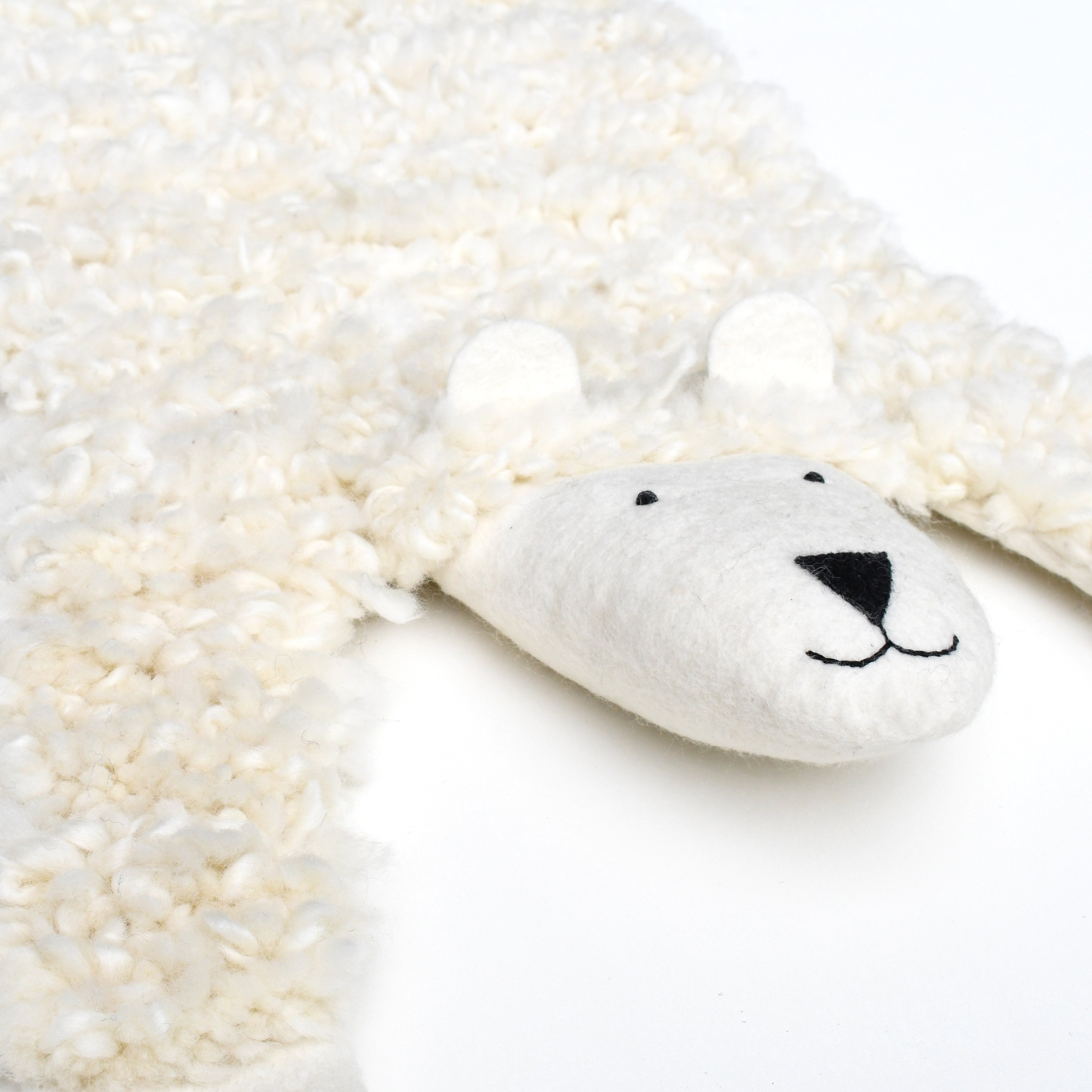 Felt Animal Rug - Sheep - Tara Treasures