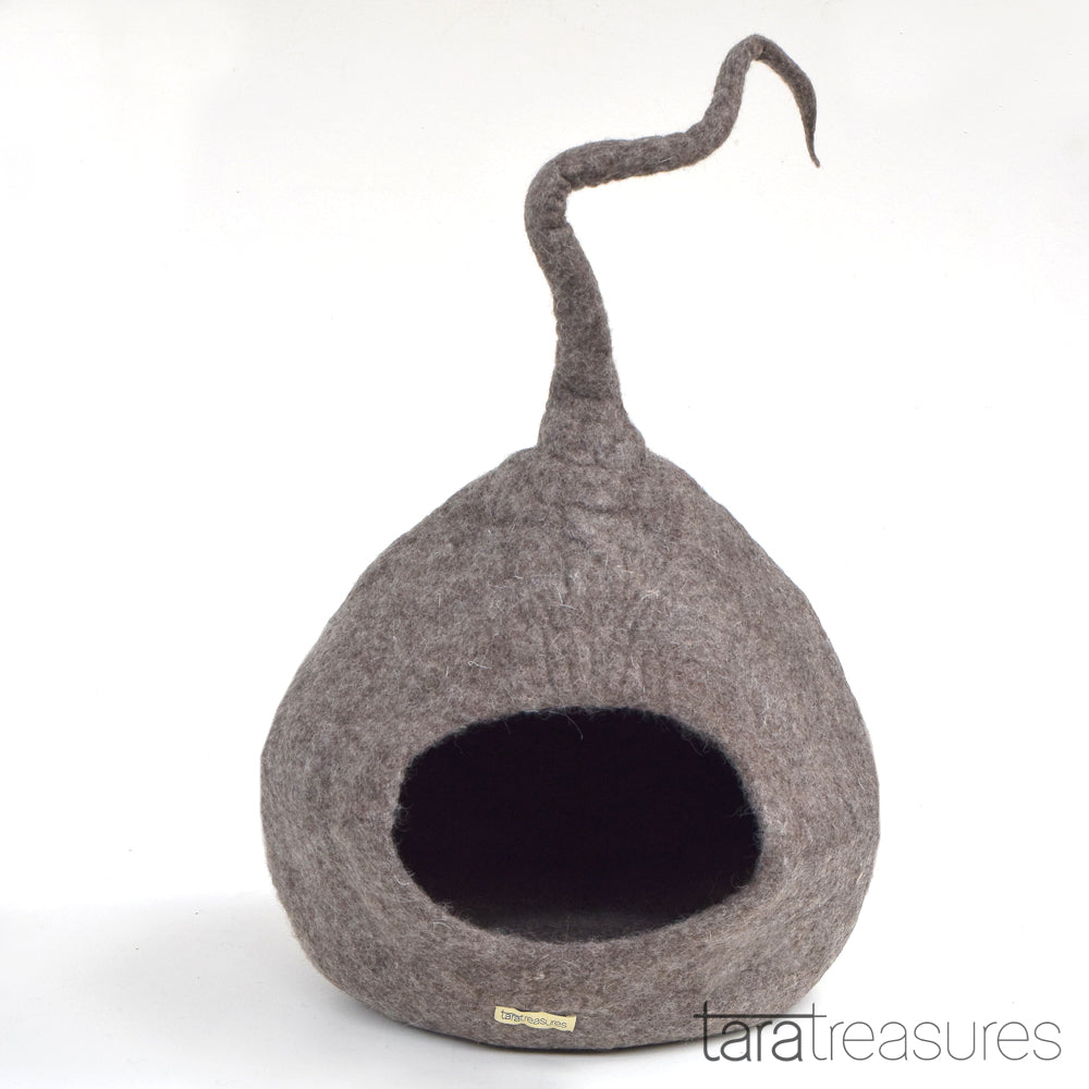 Cat Cave - Pod Brown - Tara Treasures