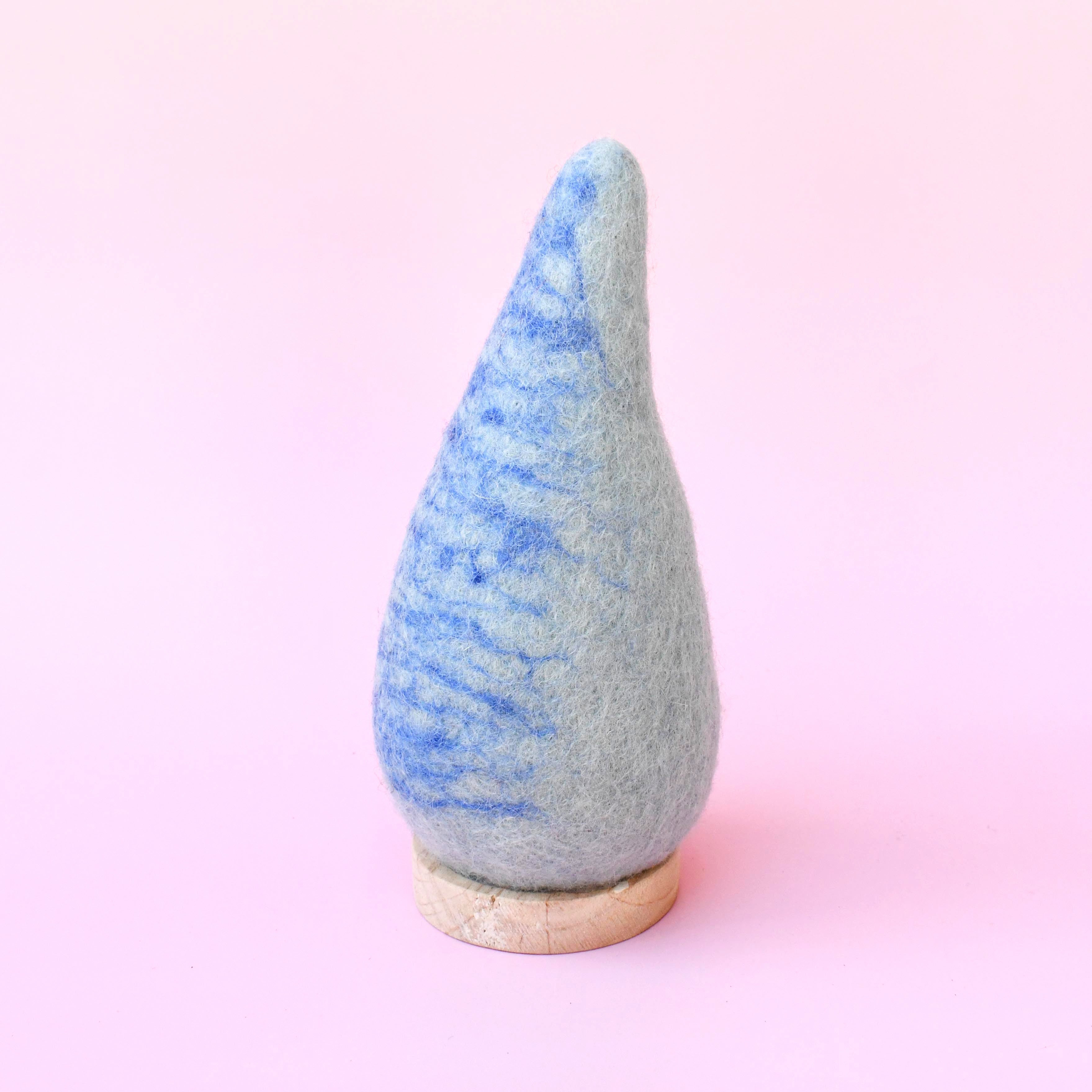 Felt Fir Tree - Blue - Tara Treasures