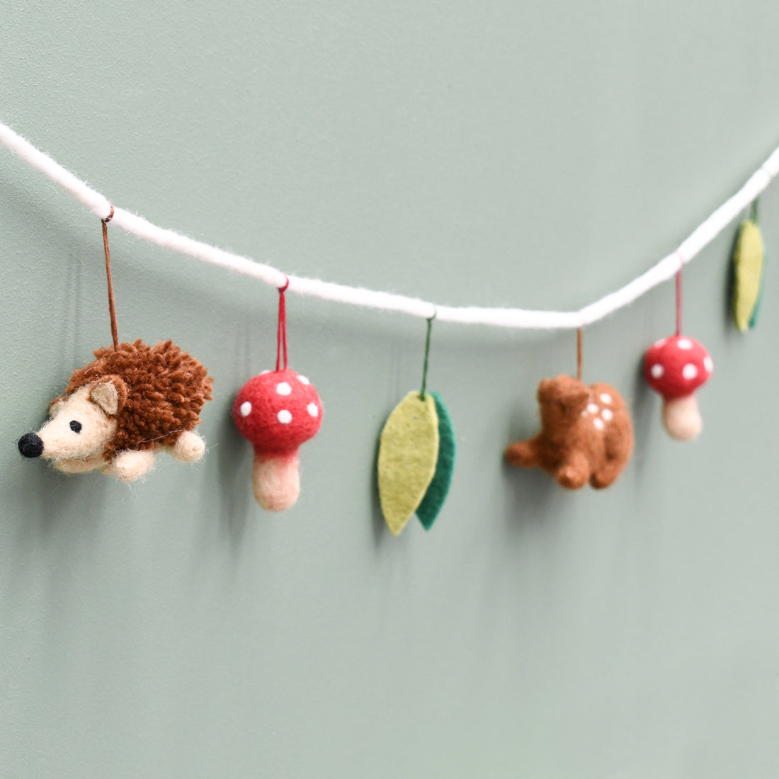 Woodland Animals Felt Garland - Tara Treasures