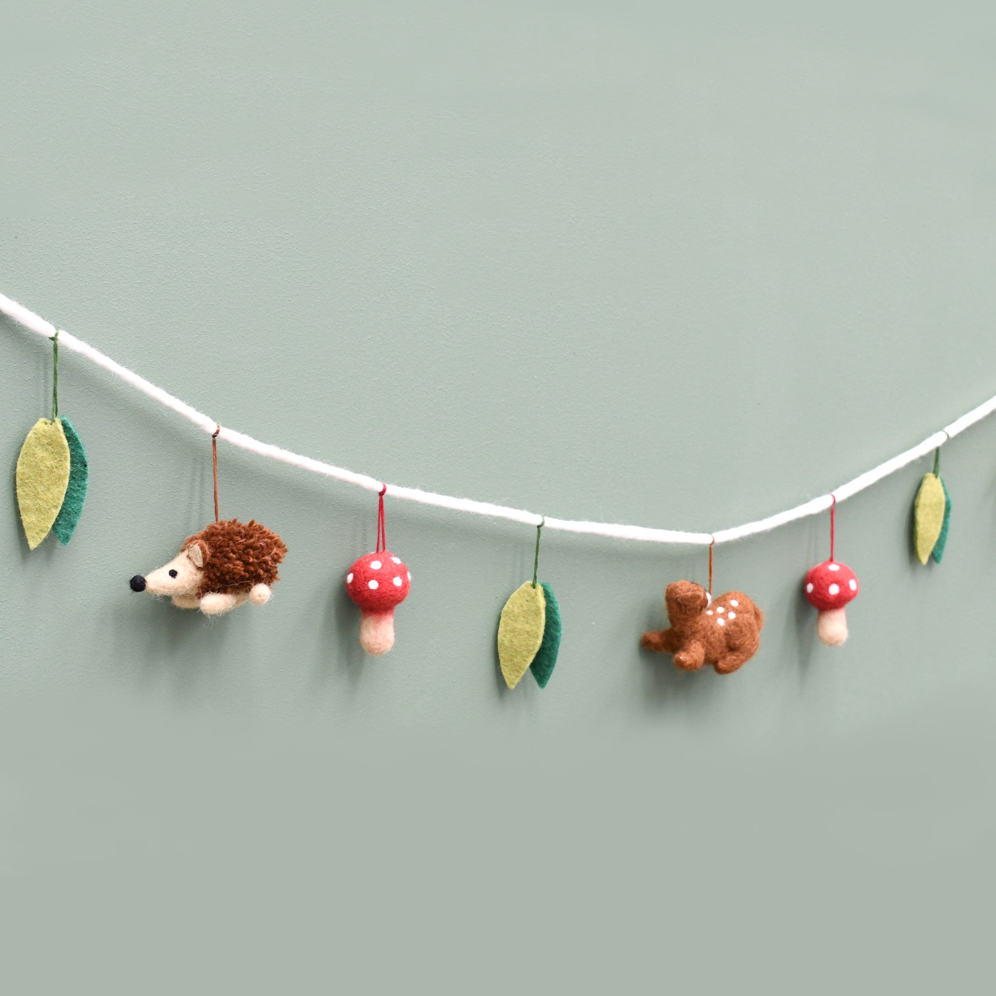 Woodland Animals Felt Garland - Tara Treasures