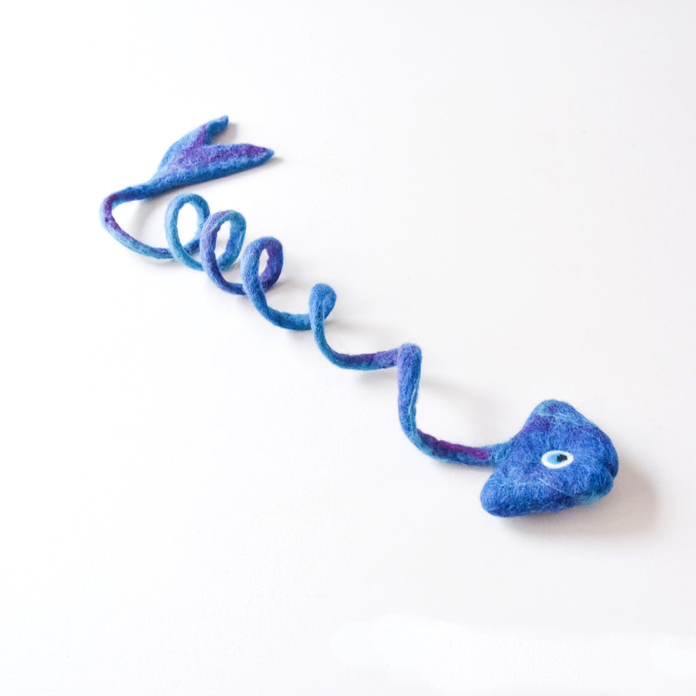 Felt Fish Toy for Cats - Tara Treasures