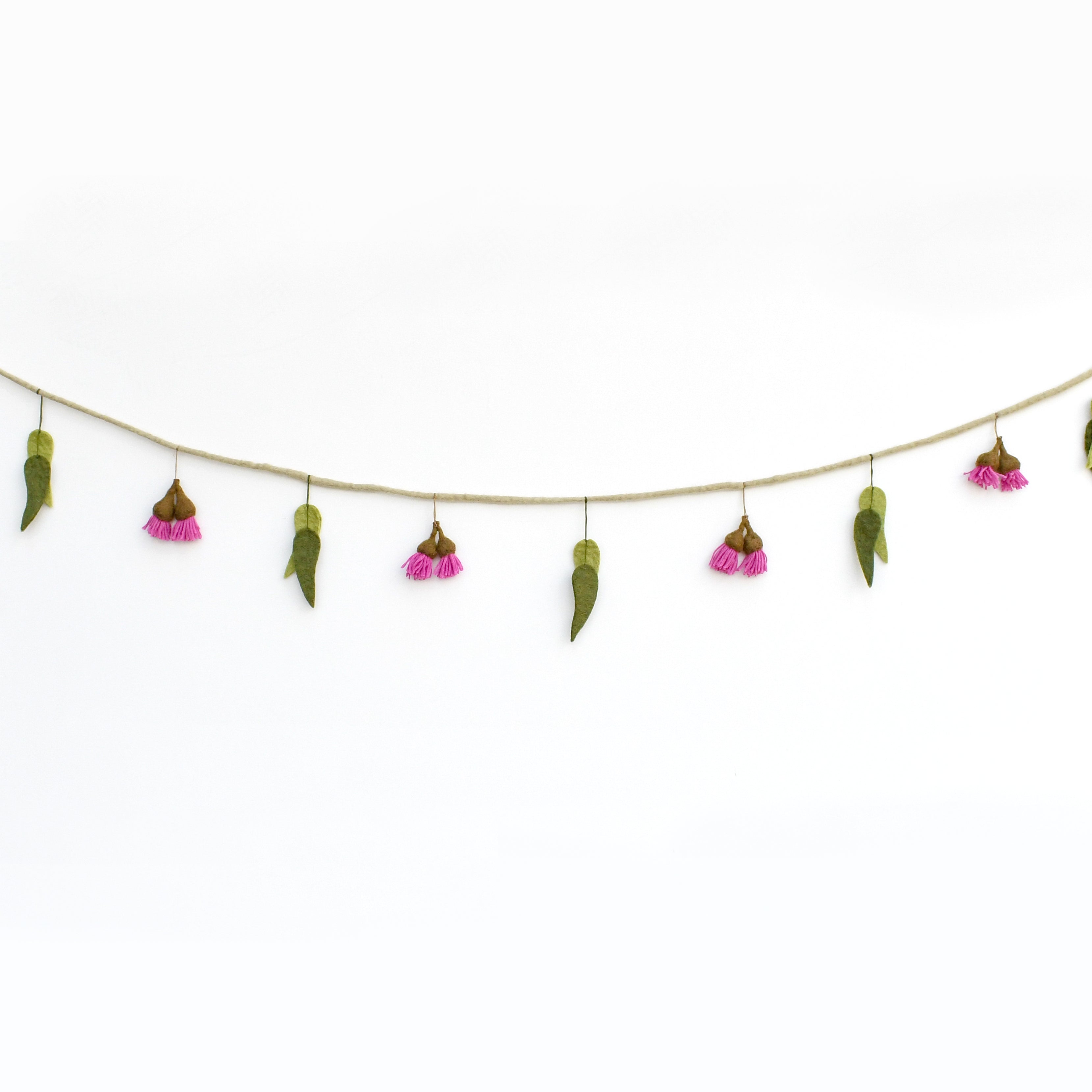 Eucalyptus and Gum Blossoms Garland - Tara Treasures