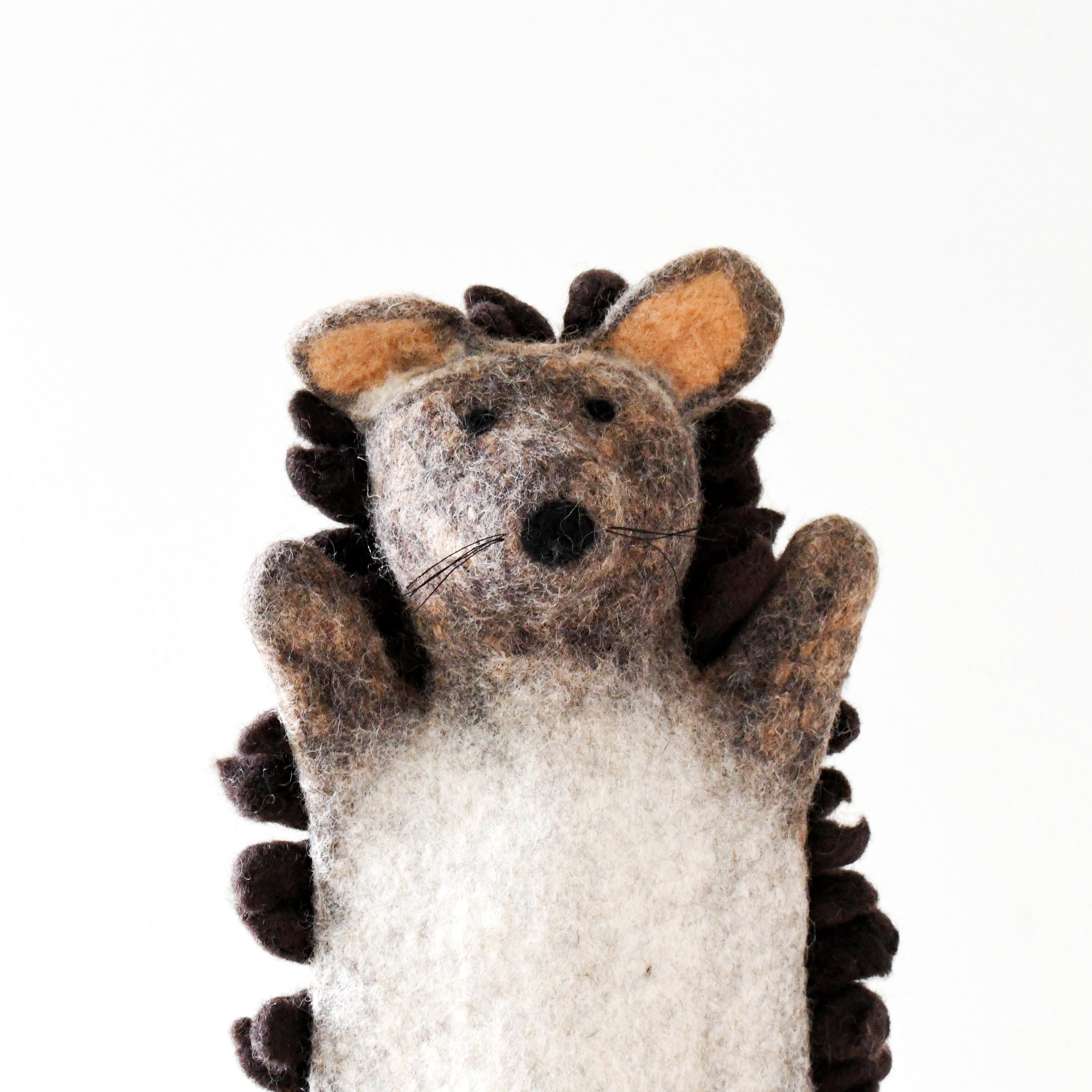 Hand Puppet - Hedgehog - Tara Treasures