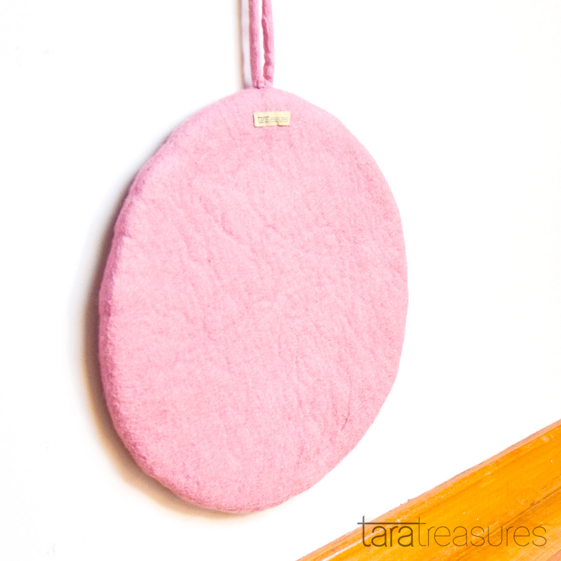 Felt and Jute Cat Scratcher - Charm Pink - Tara Treasures