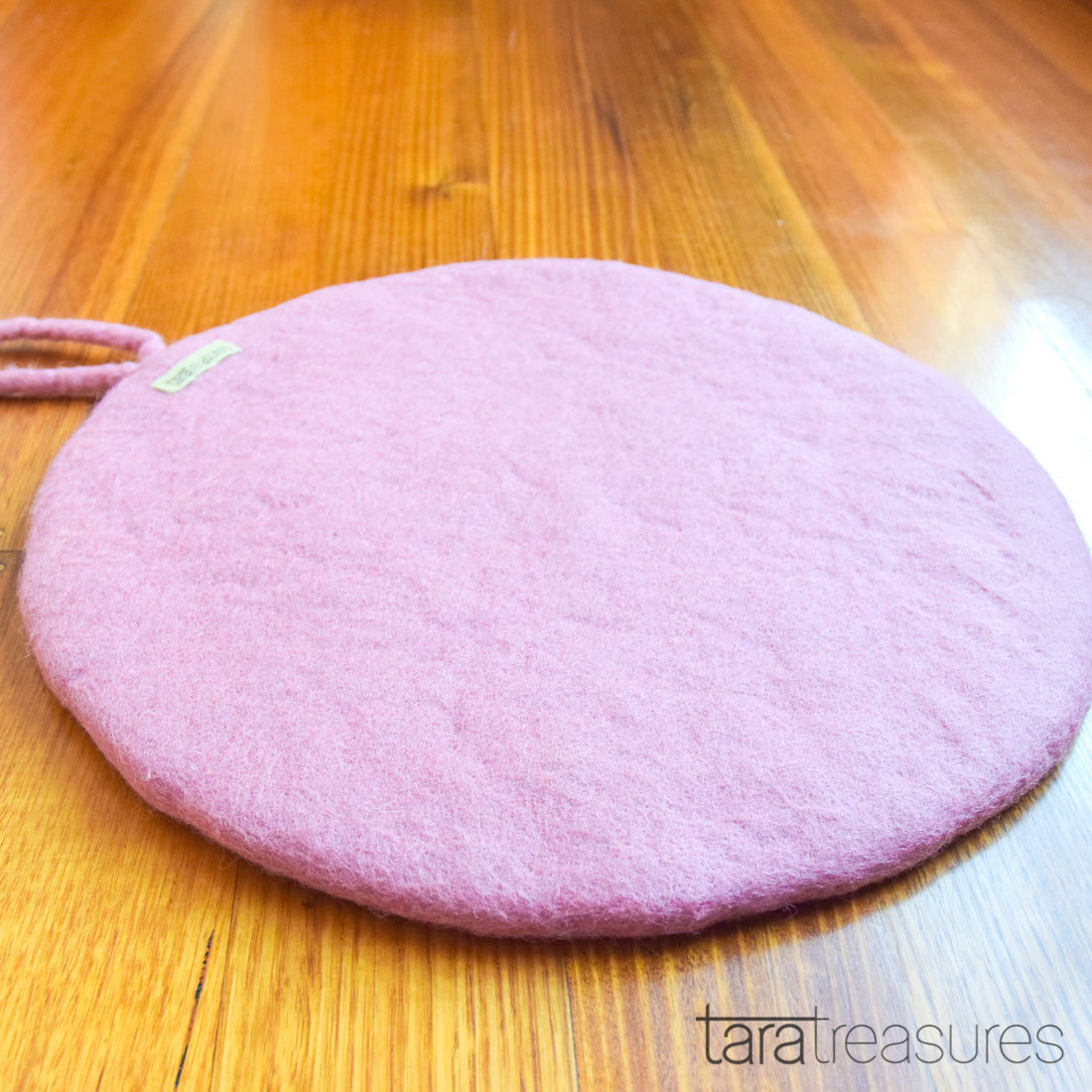 Felt and Jute Cat Scratcher - Charm Pink - Tara Treasures