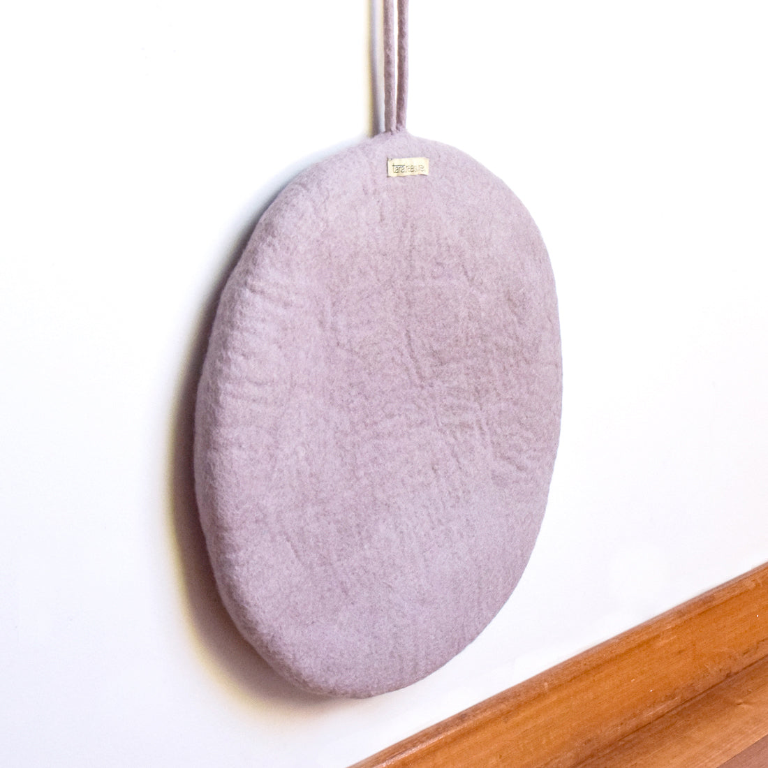 Felt and Jute Cat Scratcher - Blush Mauve - Tara Treasures