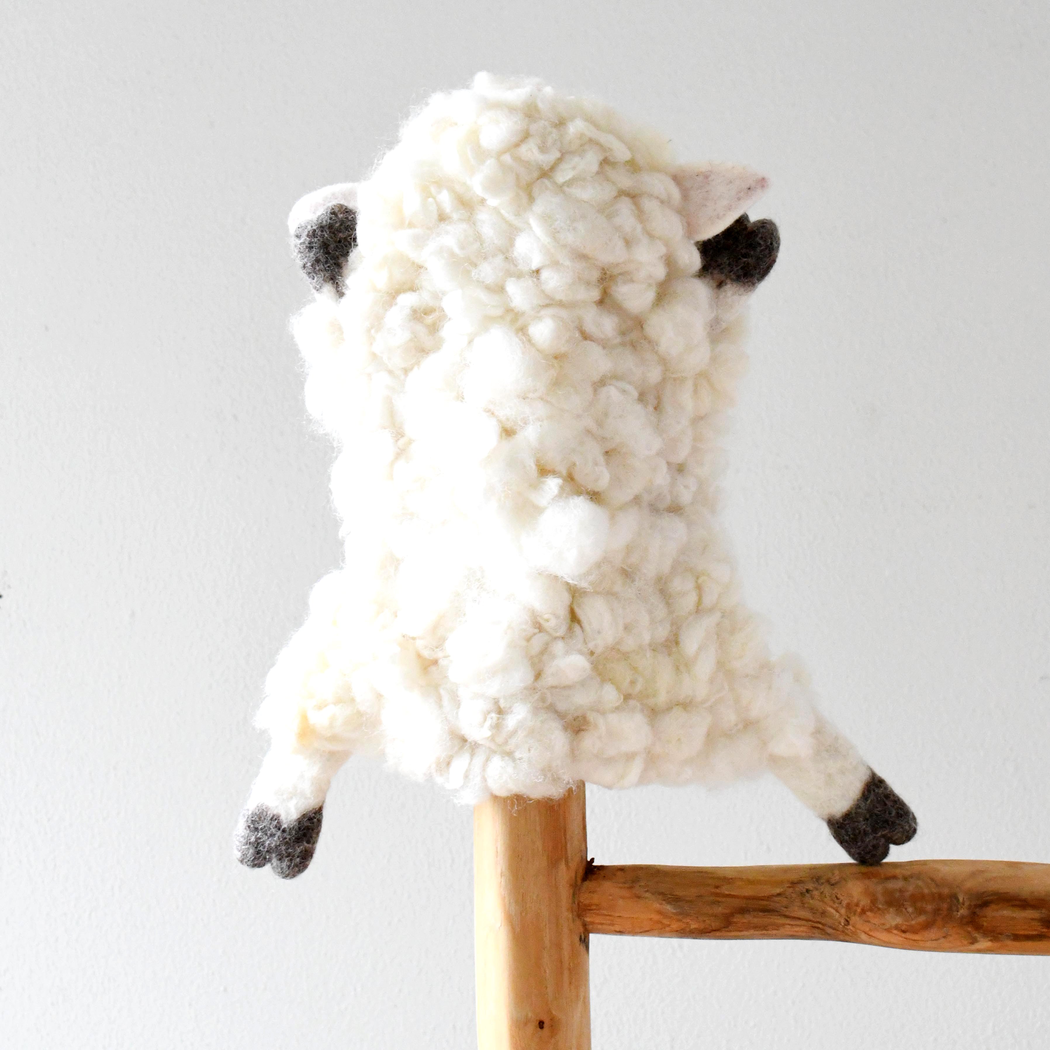 Hand Puppet - Lamb - Tara Treasures