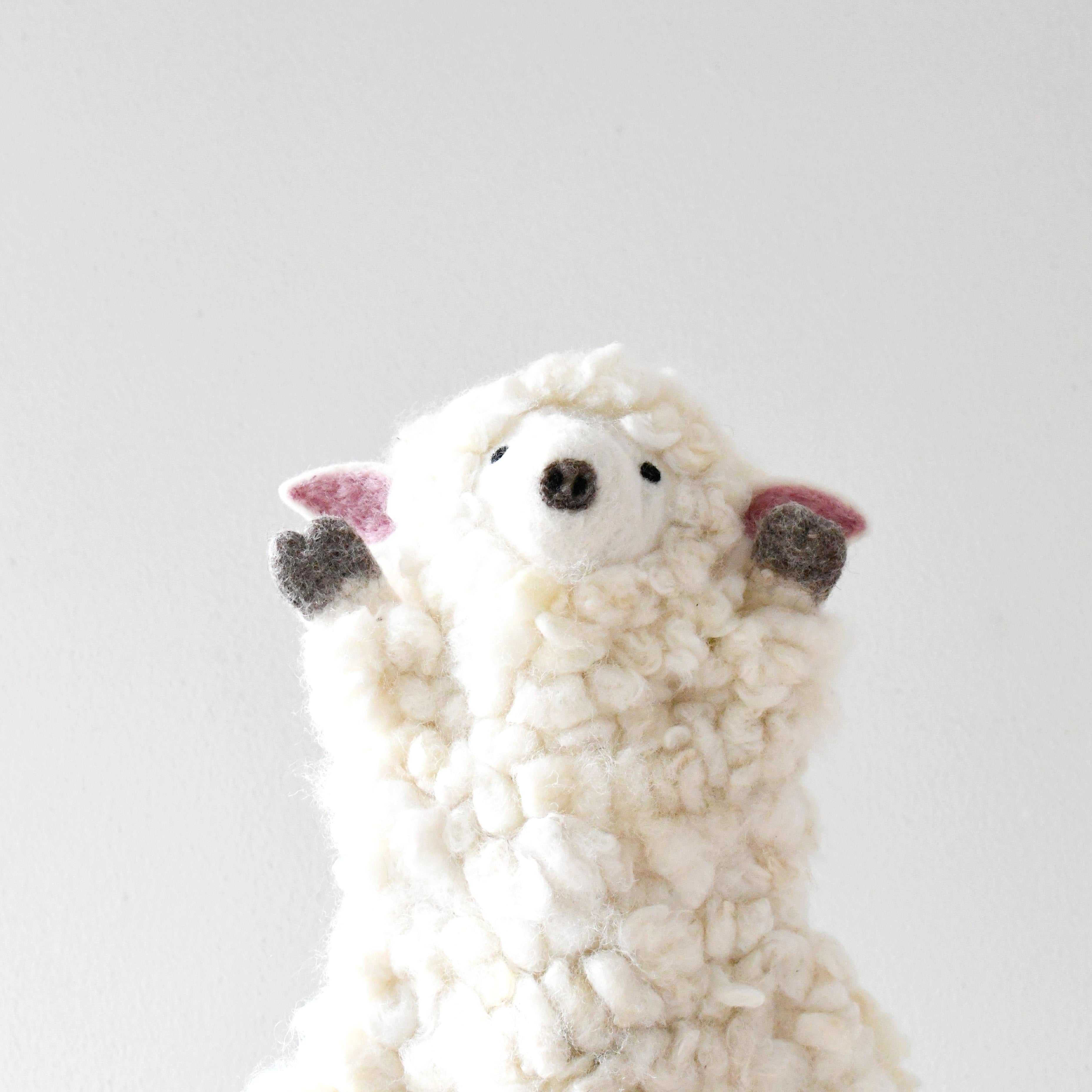 Hand Puppet - Lamb - Tara Treasures