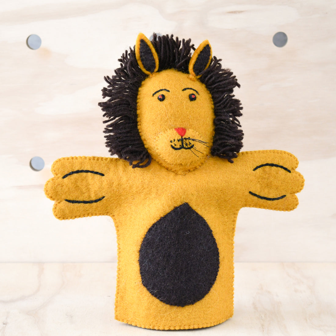 Hand Puppet - Lion - Tara Treasures